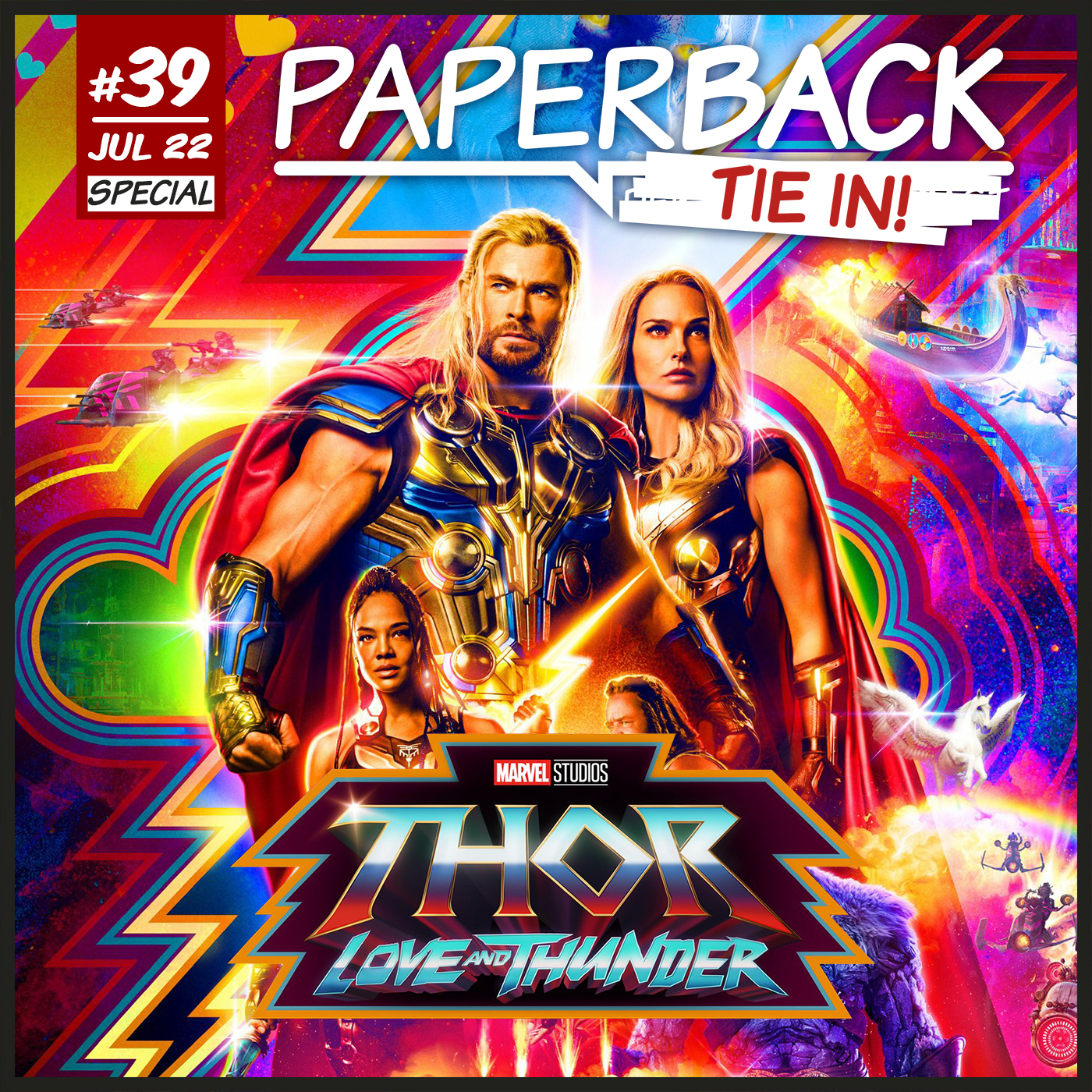 Paperback Tie-In 39 - Thor: Love and Thunder episode artwork