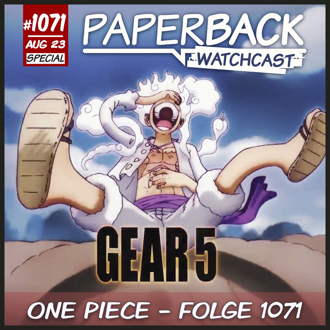 Paperback Watchcast - One Piece Folge 1071 Audiokommentar episode artwork