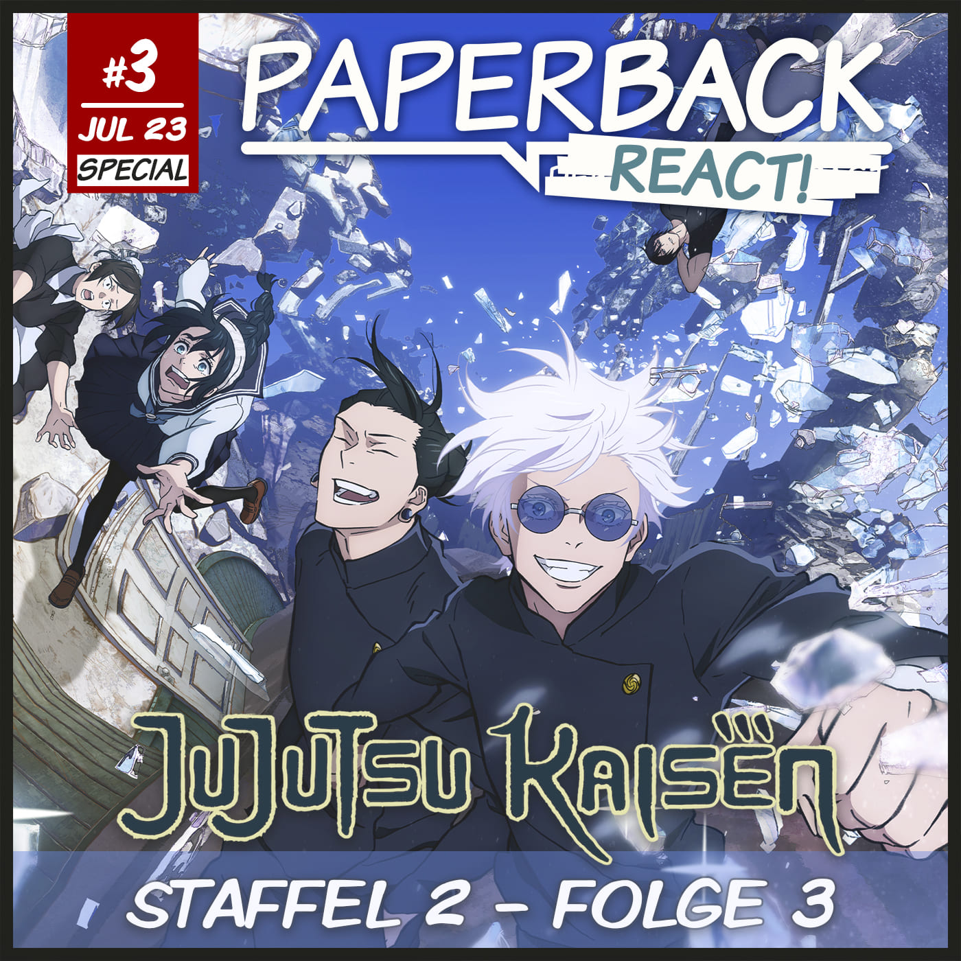 Paperback React – Jujutsu Kaisen S02E03 Audiokommentar episode artwork