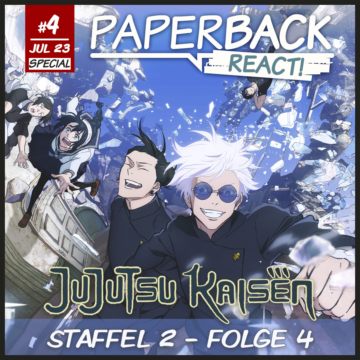 Paperback React – Jujutsu Kaisen S02E04 Audiokommentar episode artwork