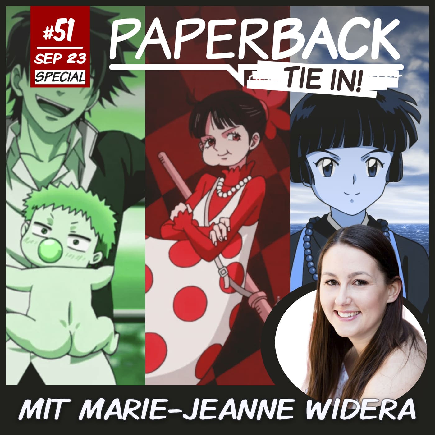 Paperback Tie-In 51 - Geschichten aus der Synchrokabine mit Marie-Jeanne Widera episode artwork