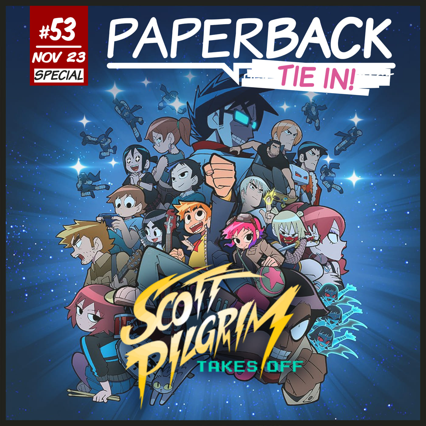 Paperback Tie-In 53 - Scott Pilgrim hebt ab episode artwork