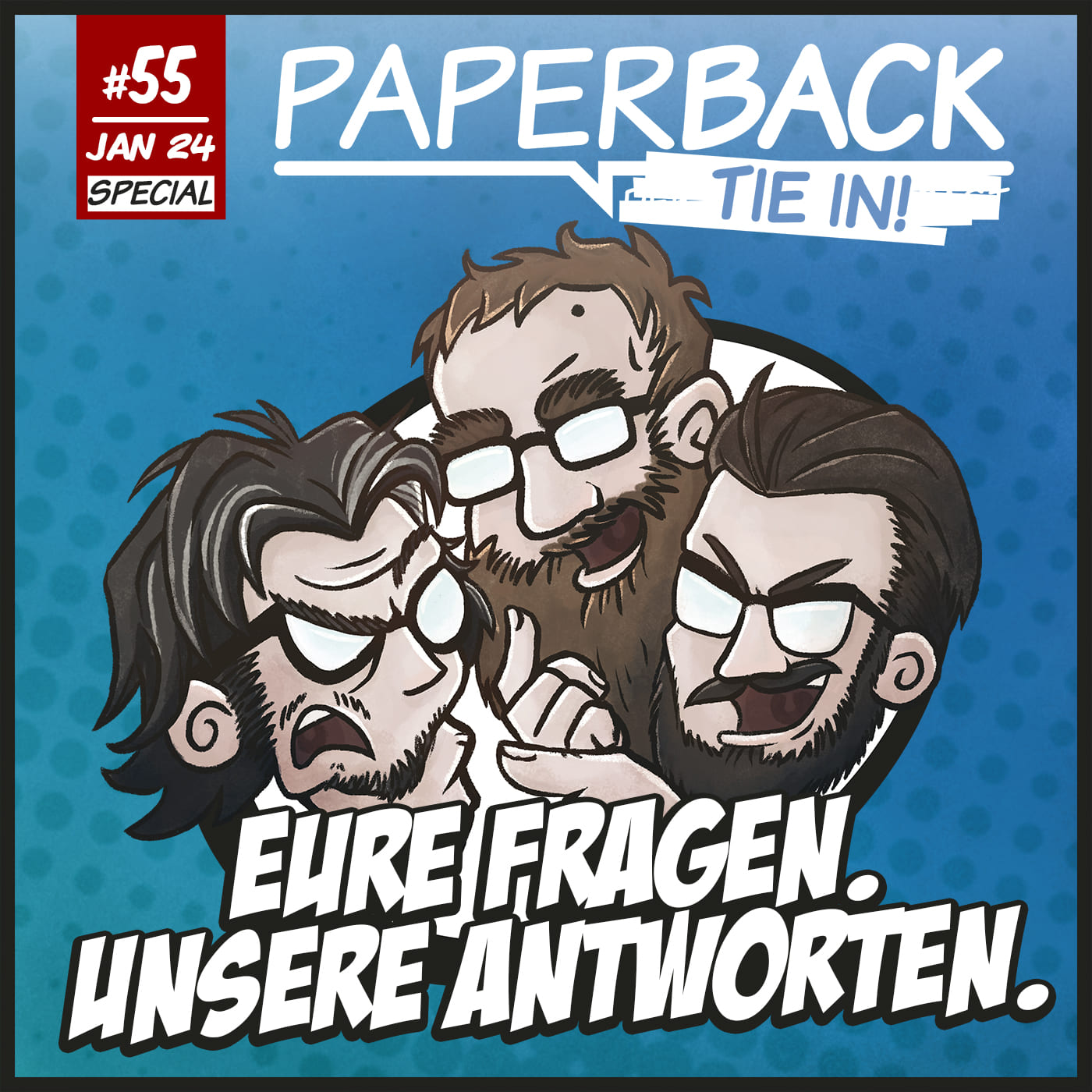 Paperback Tie-In 55 - Q&A Runde 3.2 episode artwork
