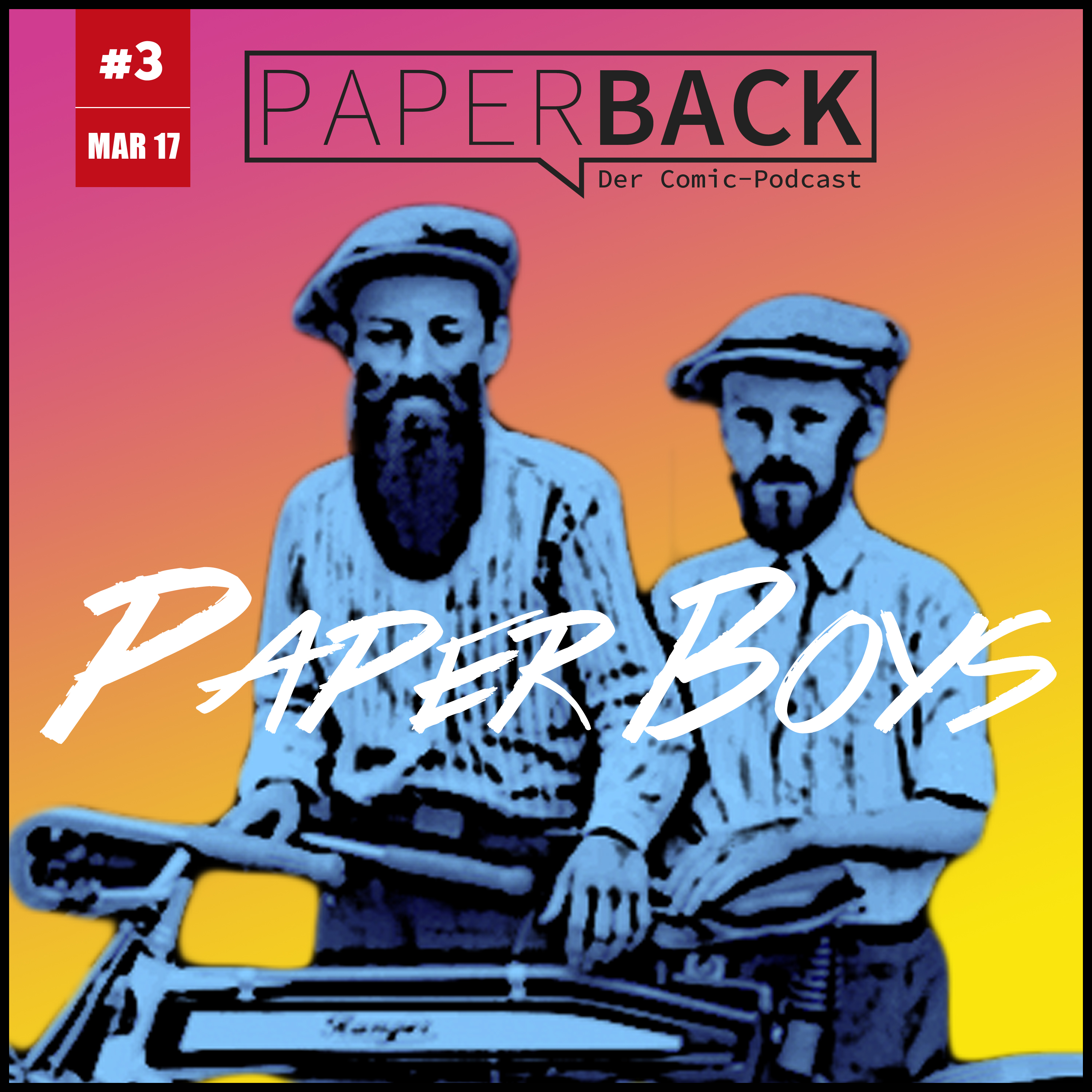 Ausgabe 3: Paper Boys episode artwork
