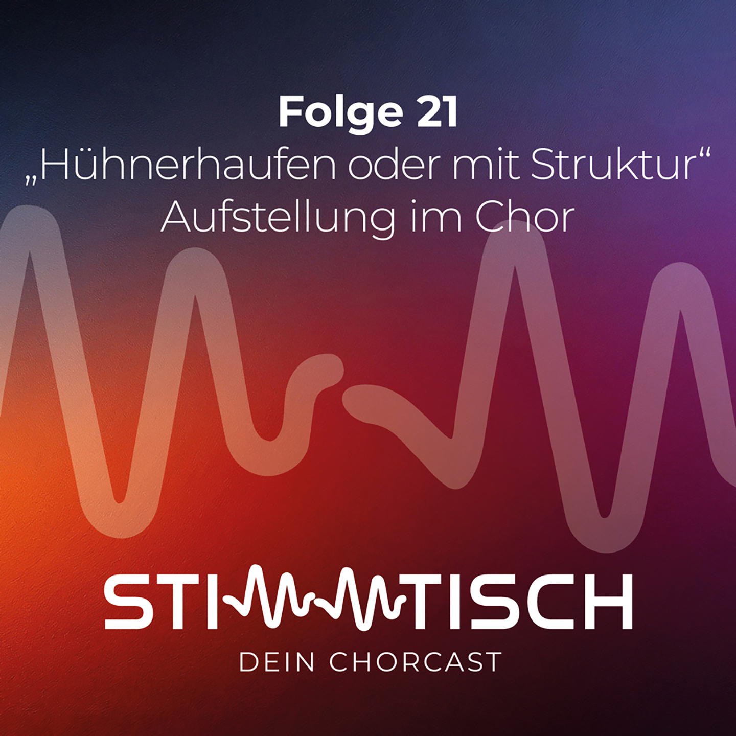 „Hühnerhaufen oder mit Struktur“ Aufstellung im Chor