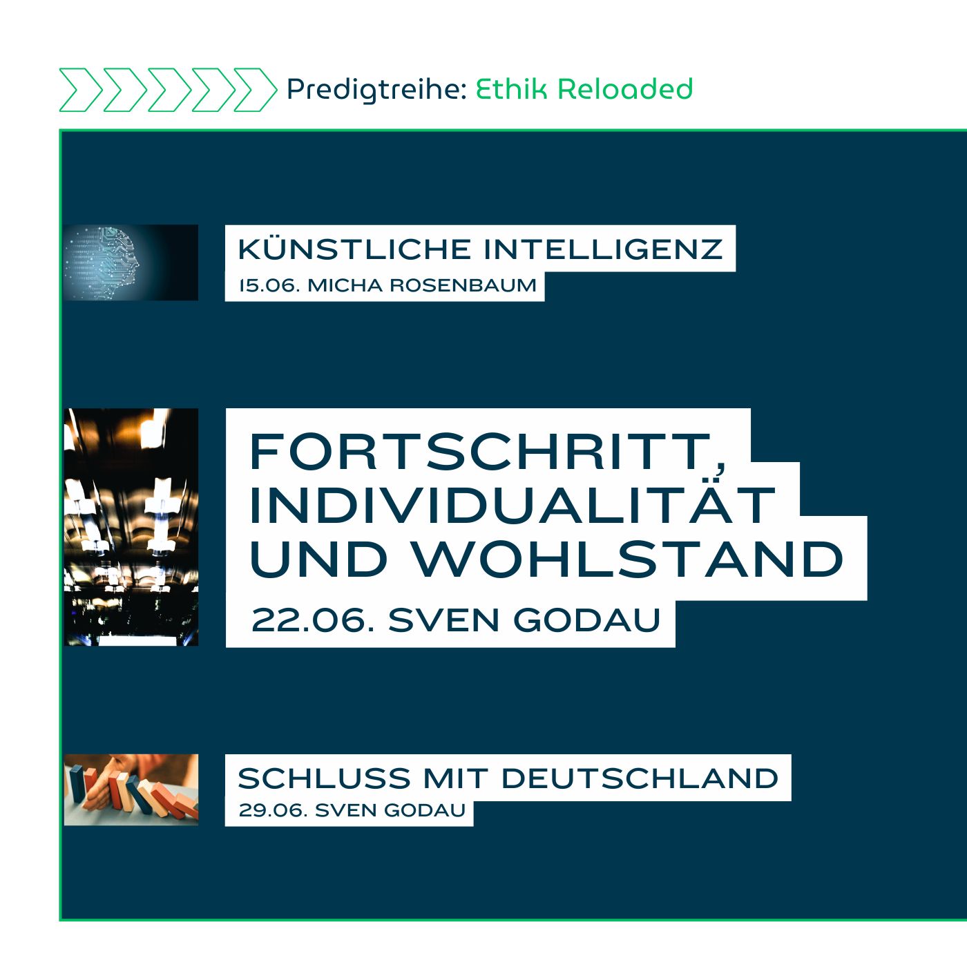 Fortschritt, Individualität und Wohlstand · Ethik Reloaded