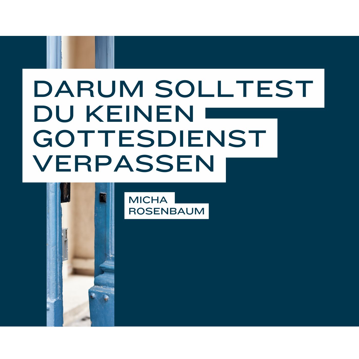 Darum solltest du keinen Gottesdienst verpassen
