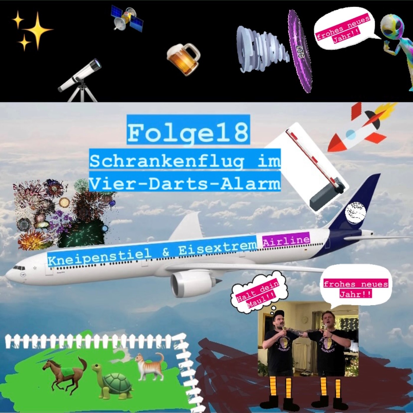 #18 - Schrankenflug im Vier-Darts-Alarm episode artwork