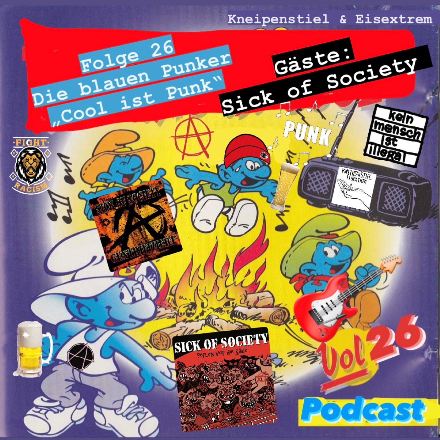 #26 SPEZIAL - Die blauen Punker (mit Sick of Society) episode artwork
