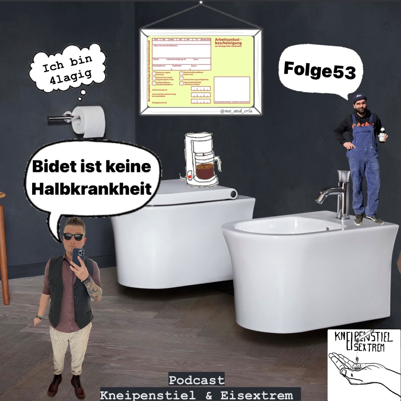 #53 - Bidet ist keine Halbkrankheit episode artwork