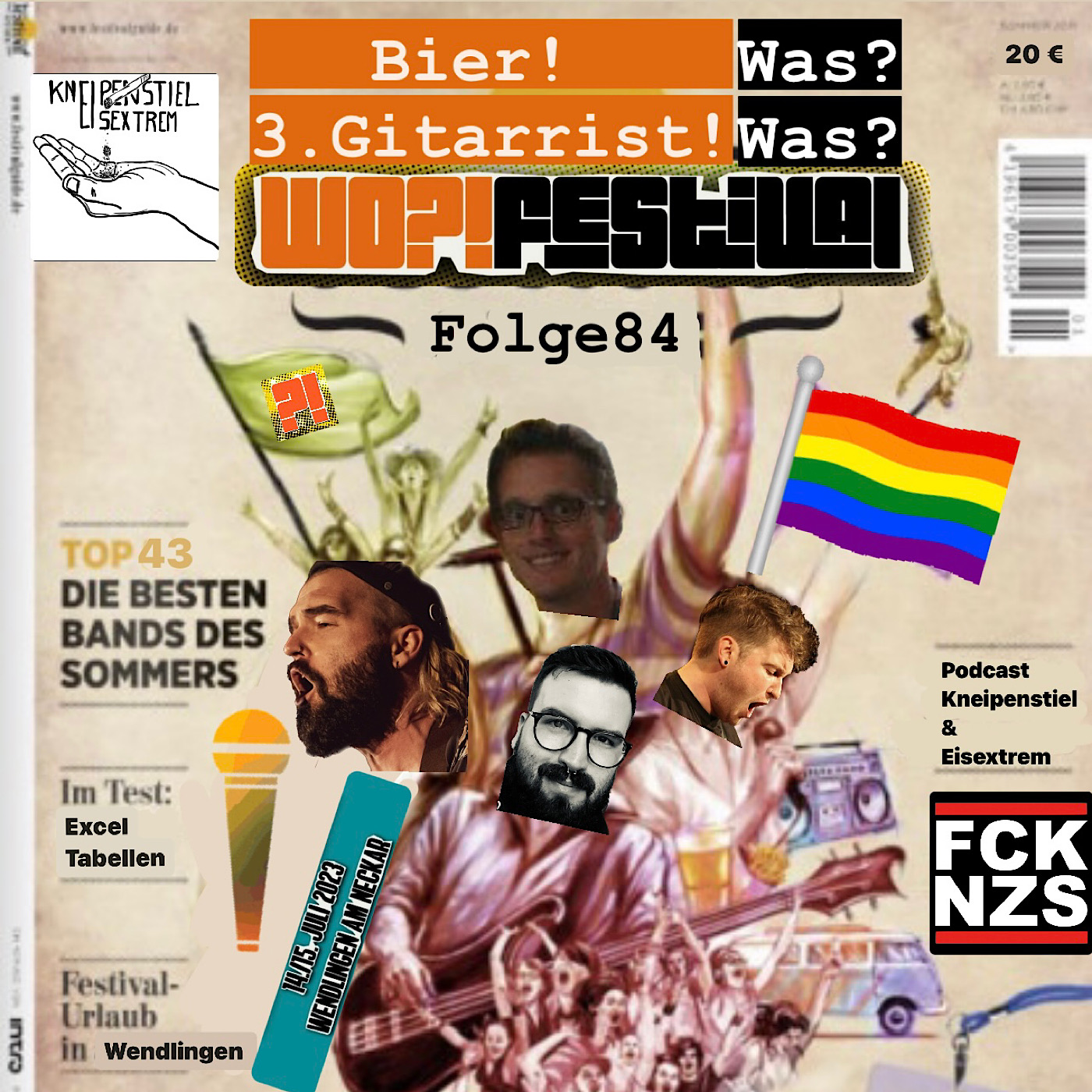 #84 SPEZIAL - Bier!Was?3.Gitarrist!Was?WO?!Festival episode artwork