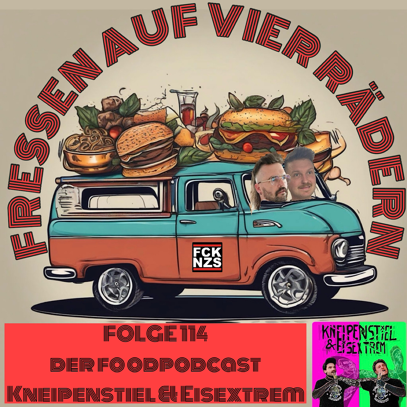 #114 - FRESSEN AUF VIER RÄDERN episode artwork