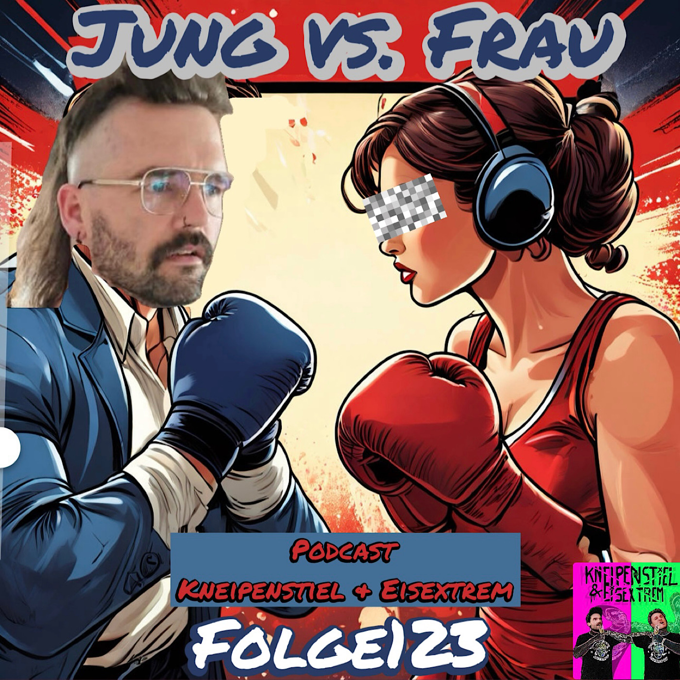 #123 - JUNG VS. FRAU episode artwork