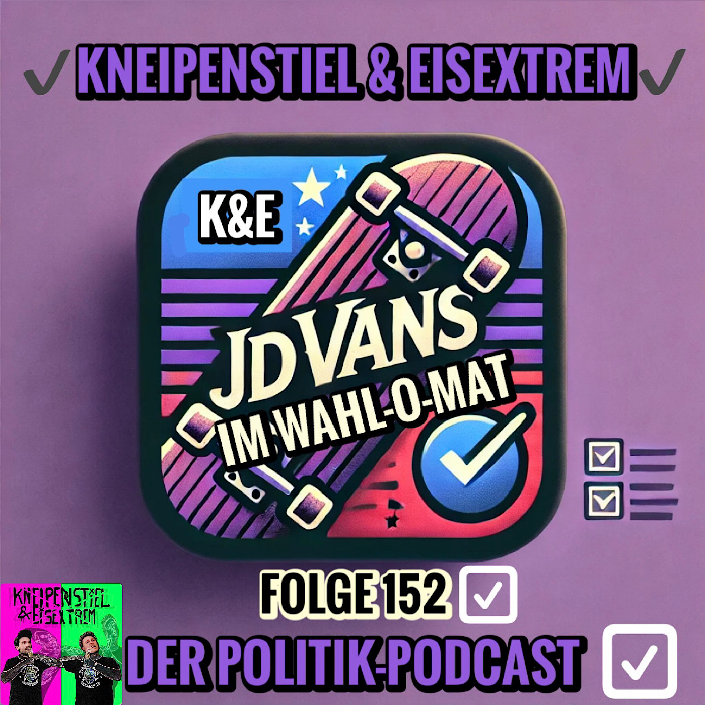 #152 - JD Vans im Wahl-O-Mat episode artwork