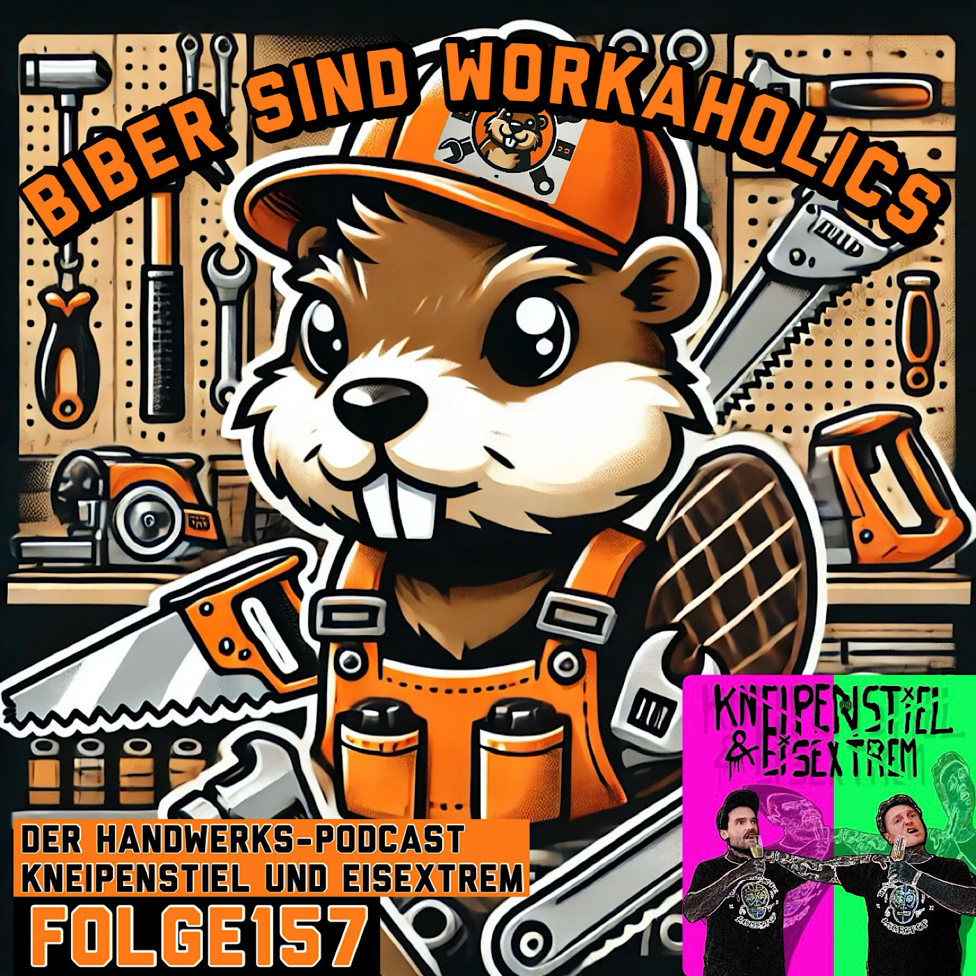 #157 - Biber sind Workaholics episode artwork