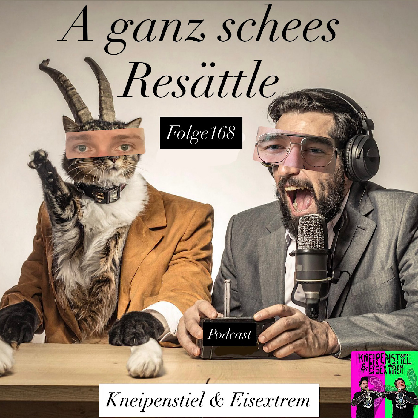 #168 - ,,A ganz schees Resättle" episode artwork