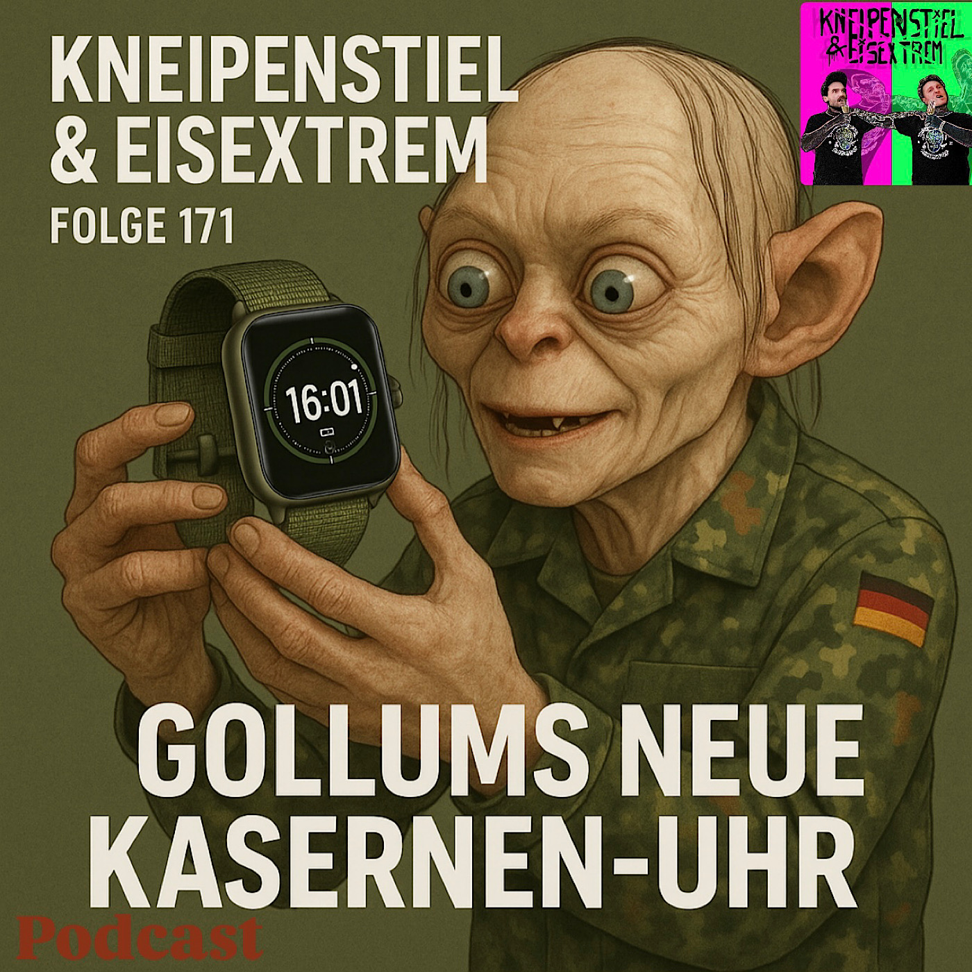 #171 - Gollums neue Kasernen-Uhr episode artwork