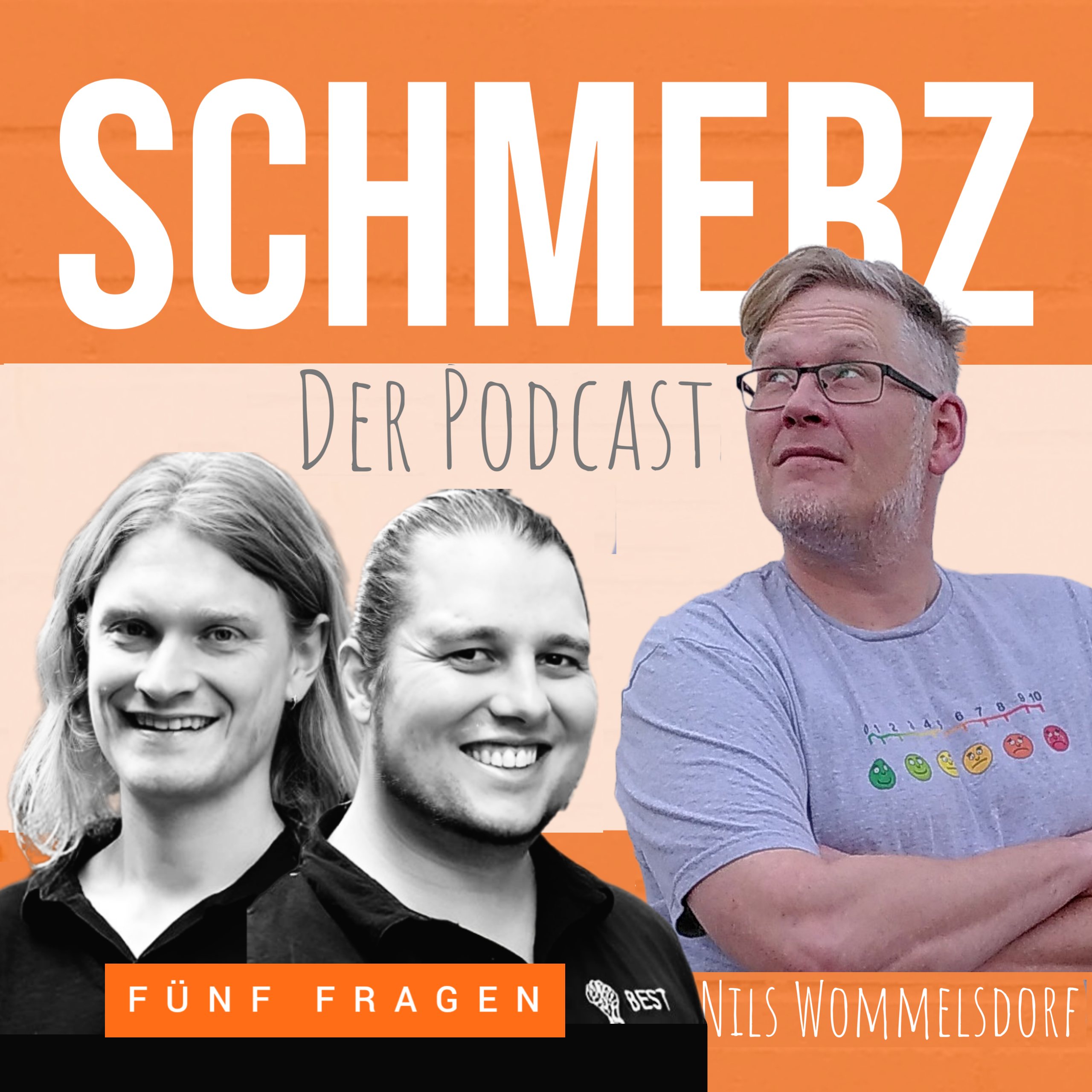 FÜNF FRAGEN an Jonas Weber und Christoph Schwertfellner zum Schmerz in der Physiotherapie episode artwork