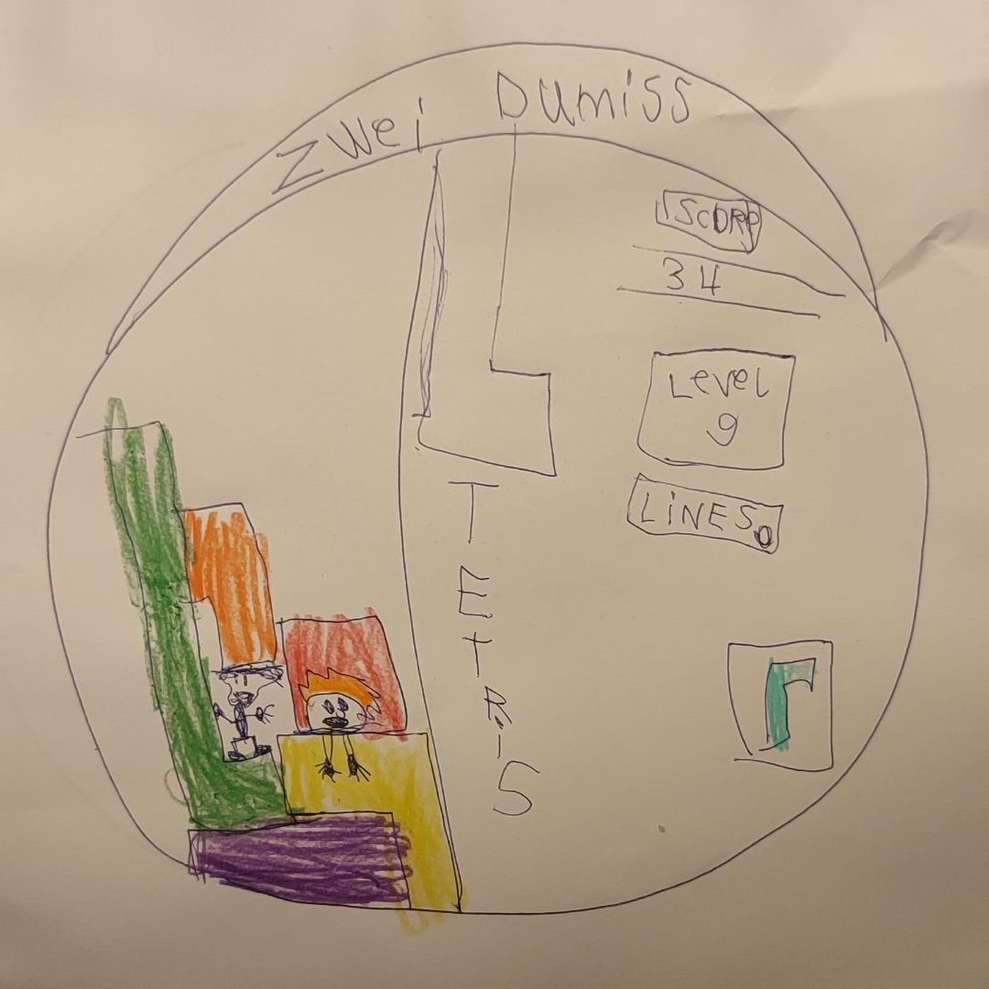 013 Zwei Dumiss - Tetris episode artwork