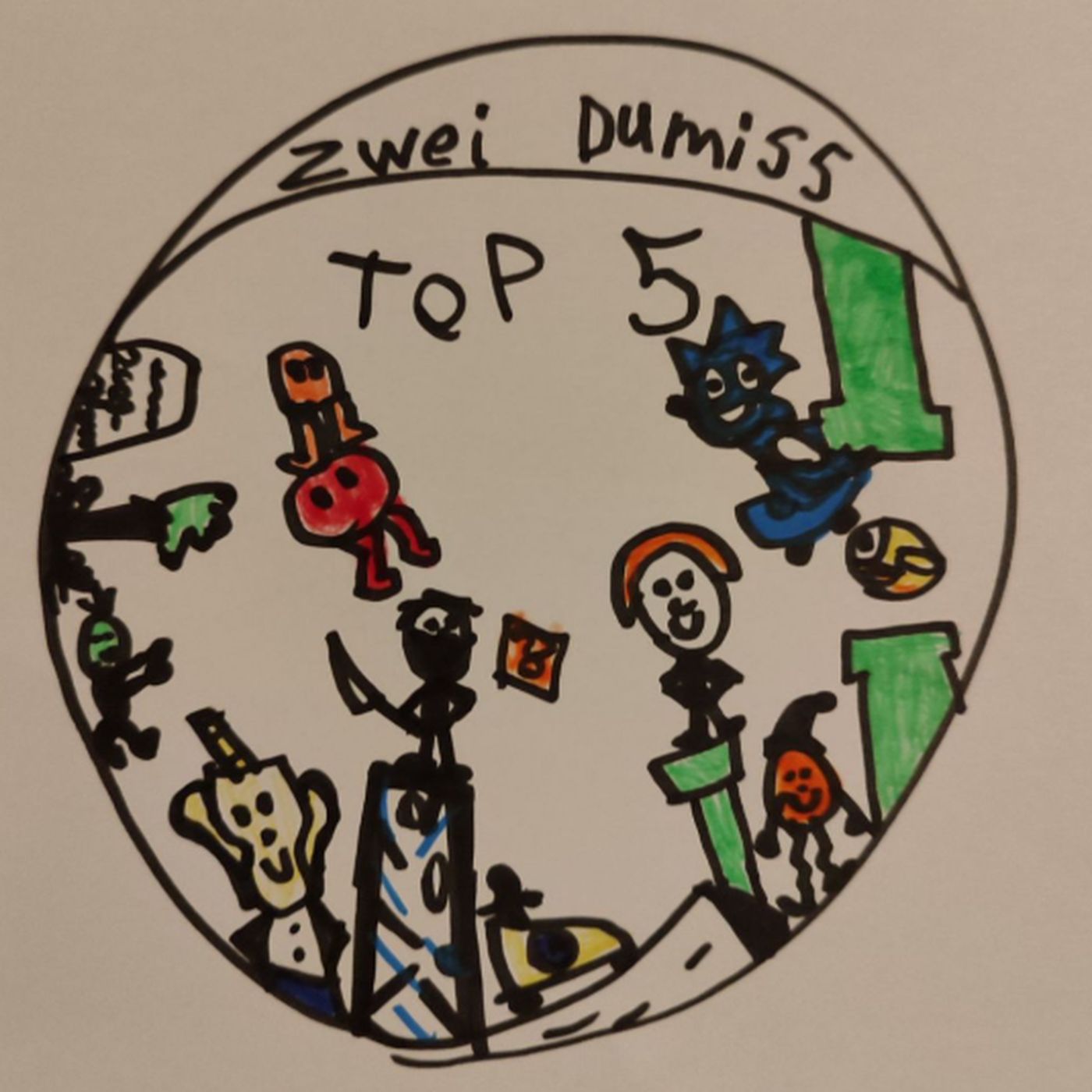 016 Zwei Dumiss - unsere Top 5 Spiele episode artwork