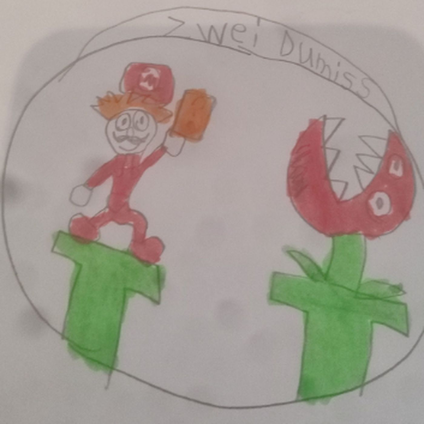 003 Zwei Dumiss - Super Mario episode artwork