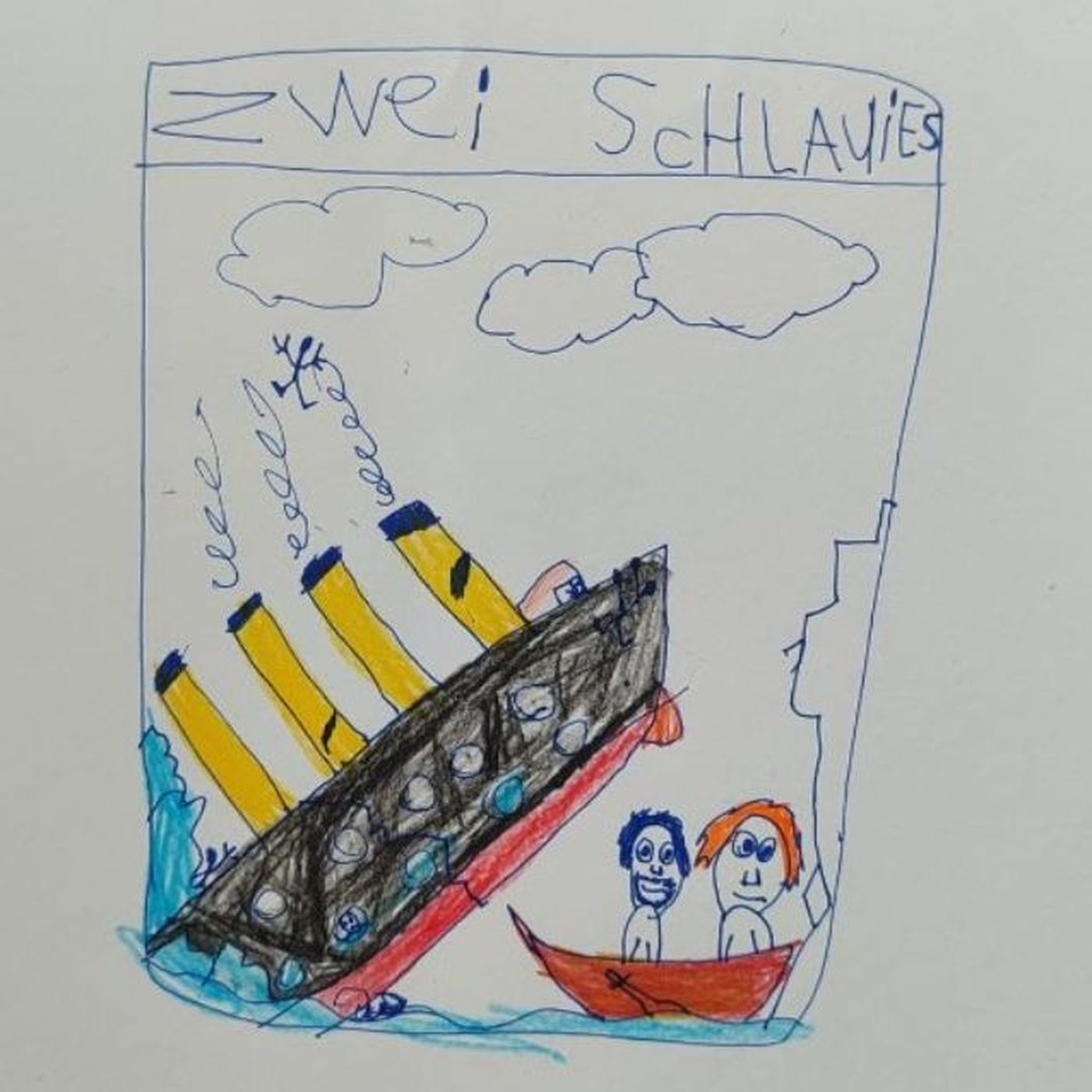 001 Zwei Schlauies - die Titanic episode artwork