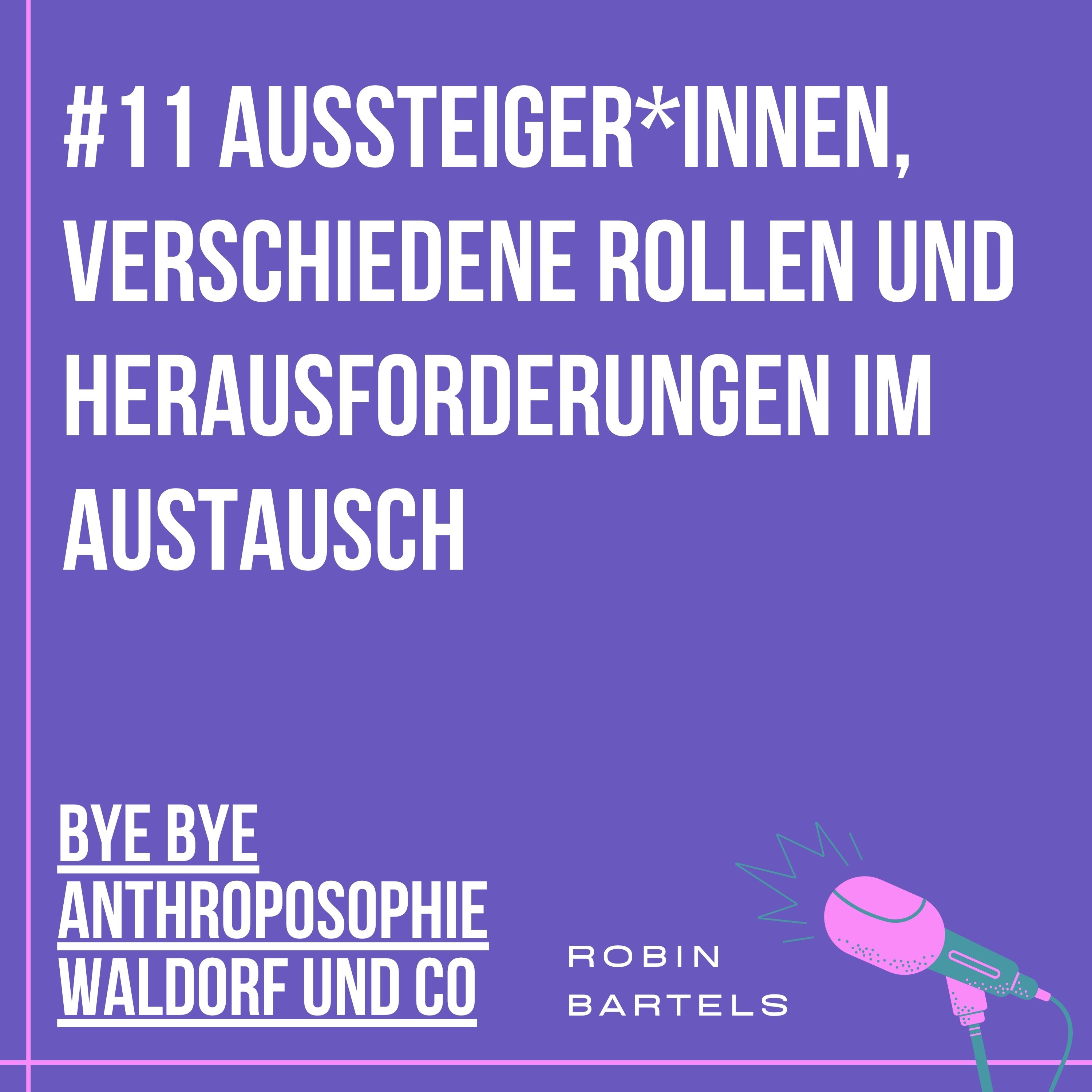 #11 Aussteiger*innen, verschiedene Rollen und Herausforderungen im Austausch episode artwork