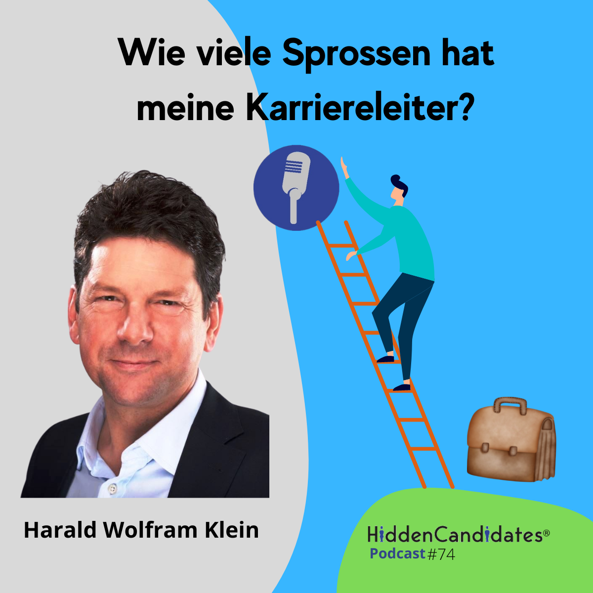 Folge 74 - Wie viele Sprossen hat meine Karriereleiter? - mit Harald Wolfram Klein episode artwork