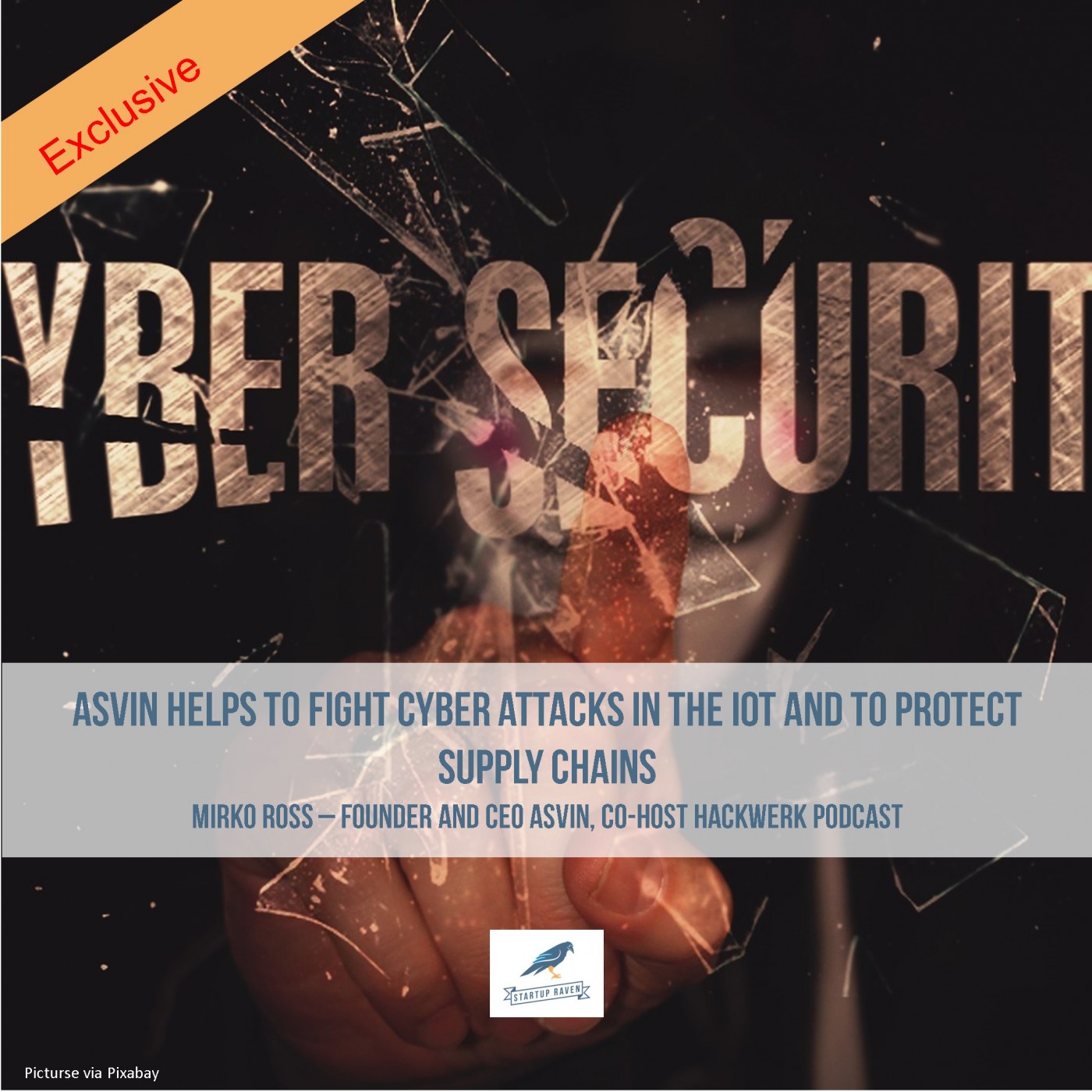 IoT &amp; Supply-Chain Security: Asvin's Mirko Ross on Securing Connected Devices episode artwork
