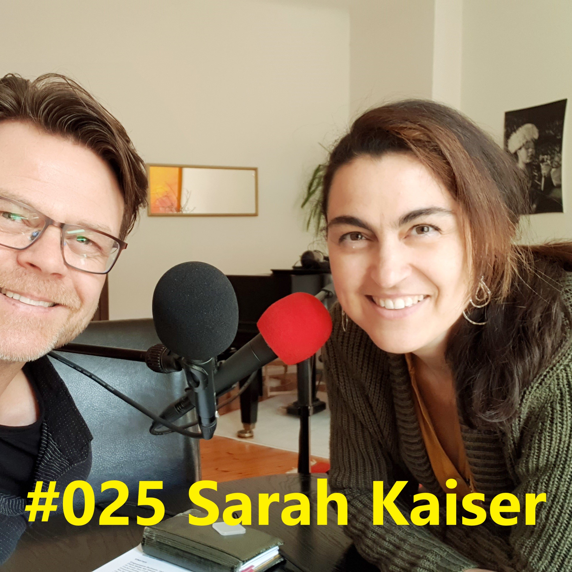 #025 Sarah Kaiser episode artwork