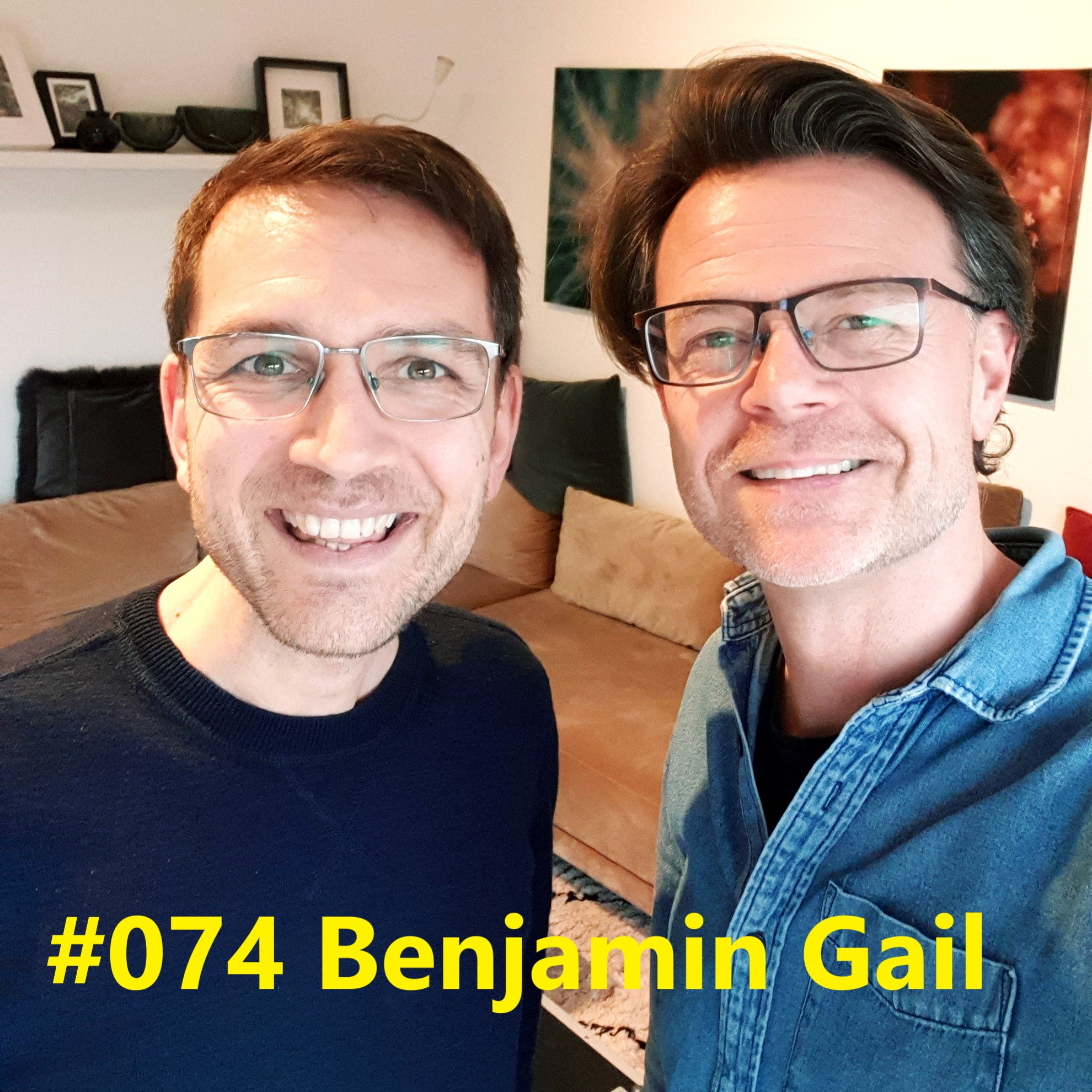 #074 Benjamin Gail episode artwork