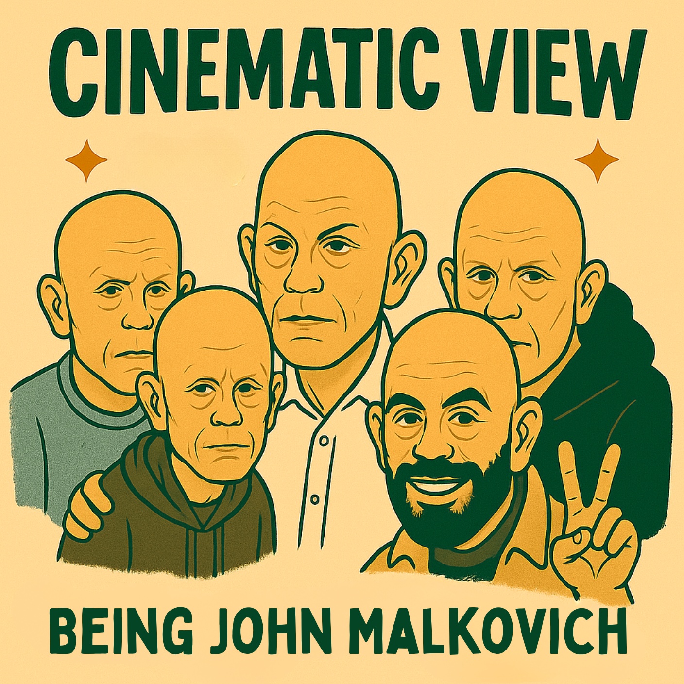 Ar***kriechen bei John Malkovich! I Charlie Kaufman Series #01: [Being John Malkovich (1999)] episode artwork