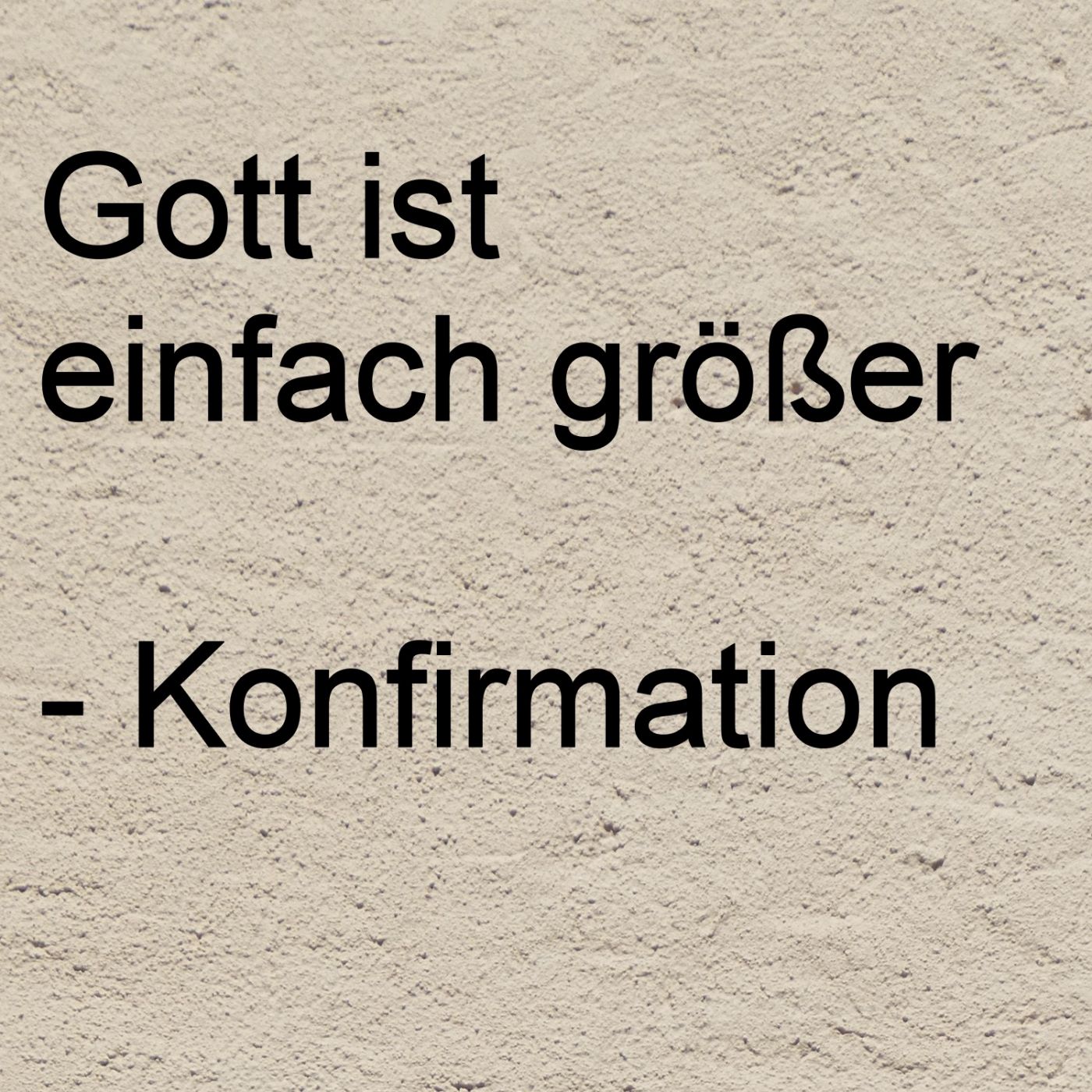 Gott ist einfach größer episode artwork