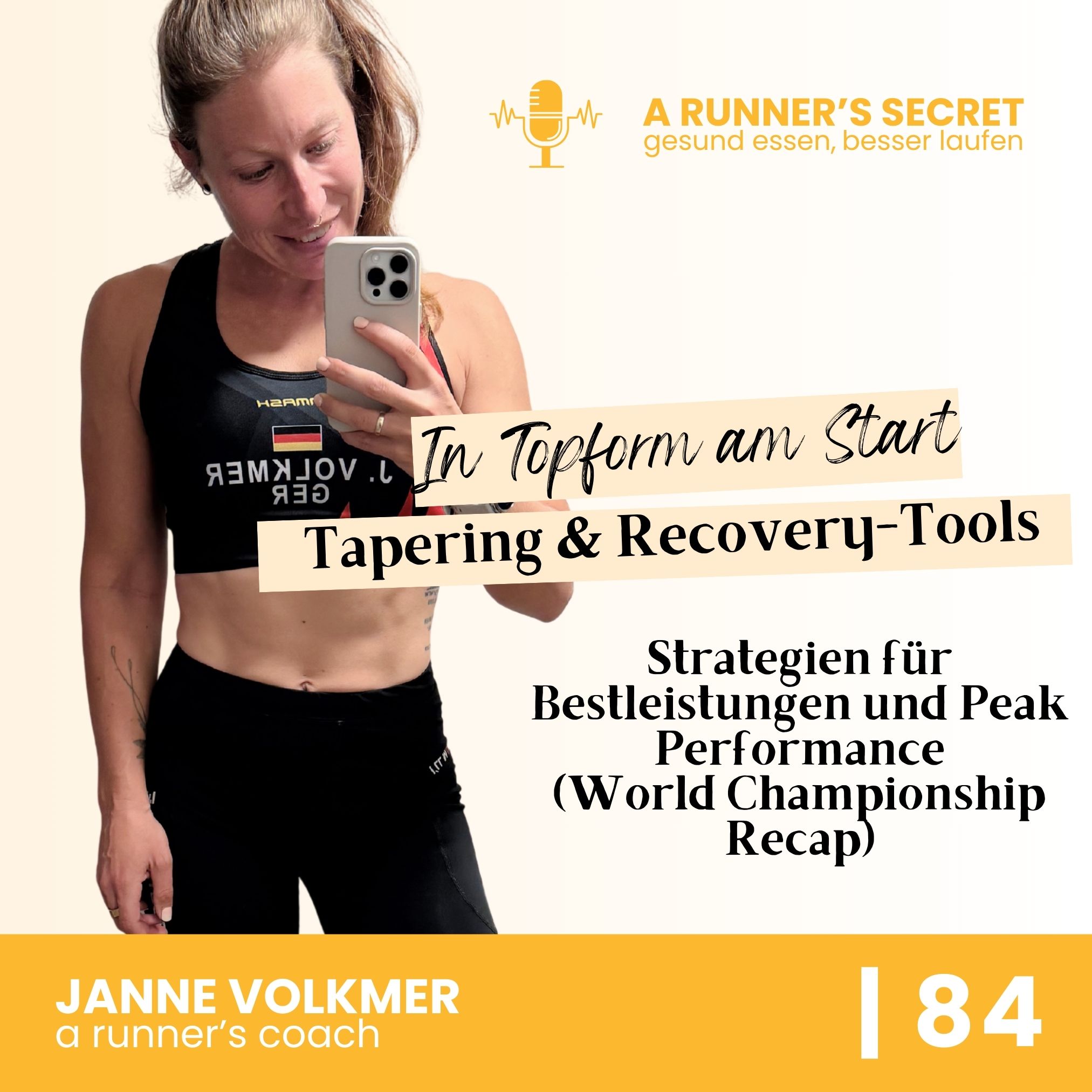84 | In Topform am Start: Tapering, Regeneration & Recovery Tools für maximale Performance (OCR World Championships Recap) episode artwork