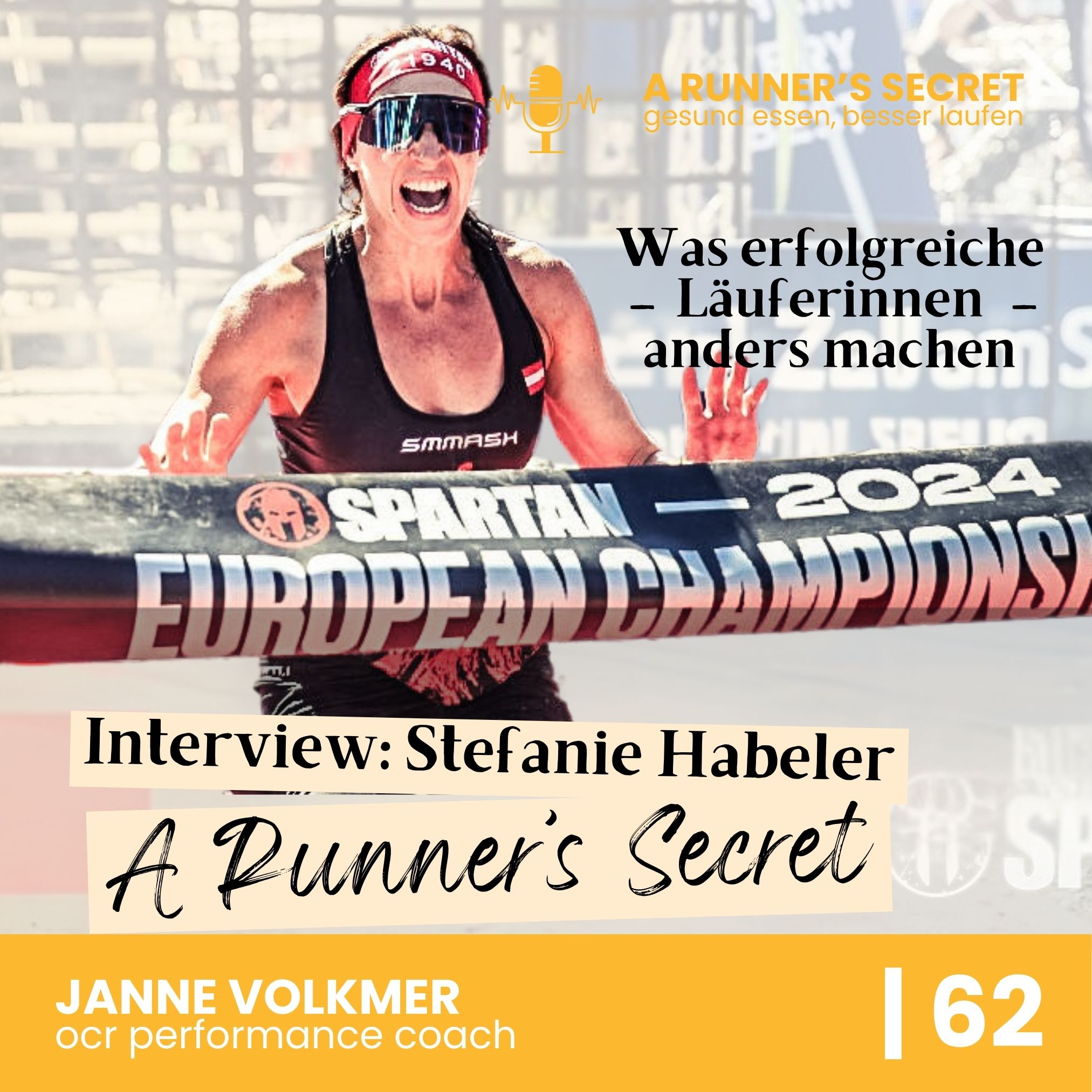 62 | A Runner's Secret: Interview mit Stefanie Habeler - Was erfolgreiche LäuferInnen anders machen episode artwork