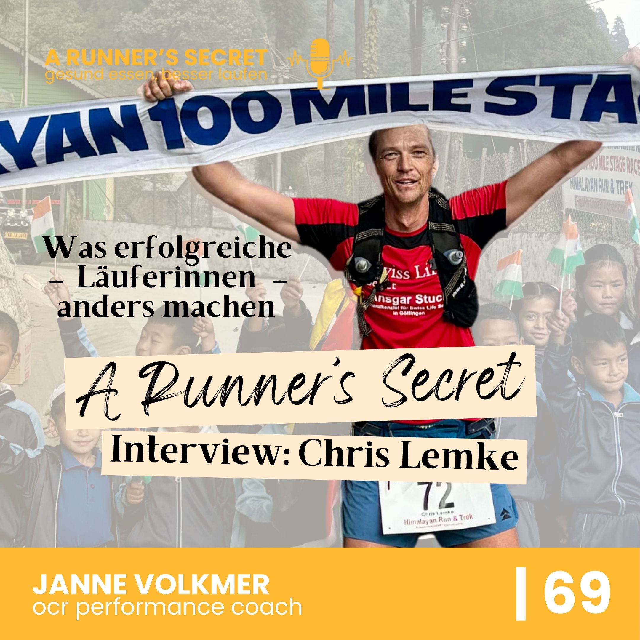 69 | A Runner's Secret: Interview mit Chris Lemke - Was erfolgreiche LäuferInnen anders machen episode artwork