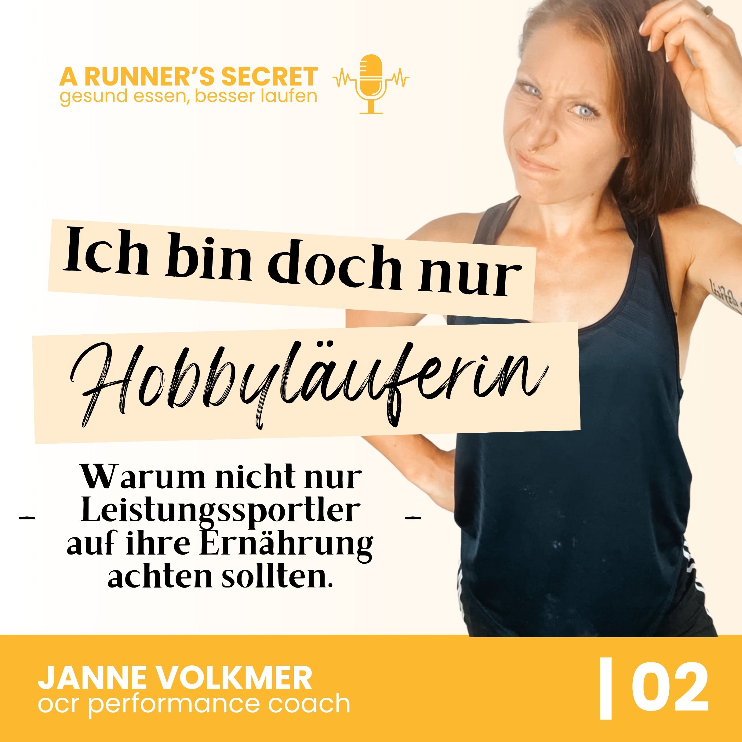 02 | Ich bin doch nur HobbyläuferIn: Warum nicht nur Leistungssportler auf ihre Ernährung achten sollten episode artwork