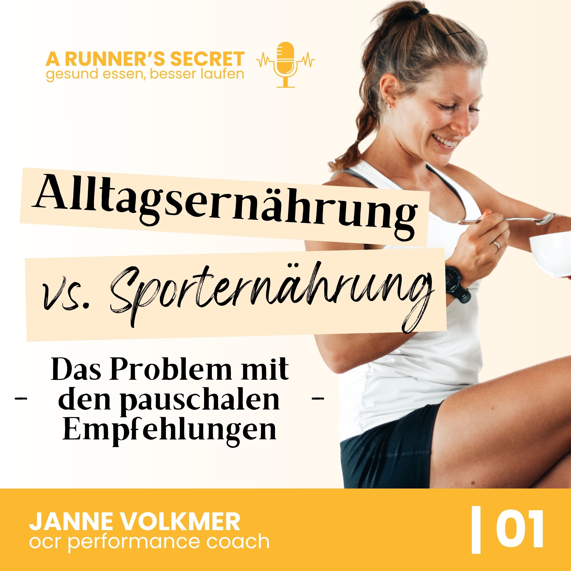 01 | Alltags- vs. Sporternährung: das Problem mit den pauschalen Empfehlungen episode artwork