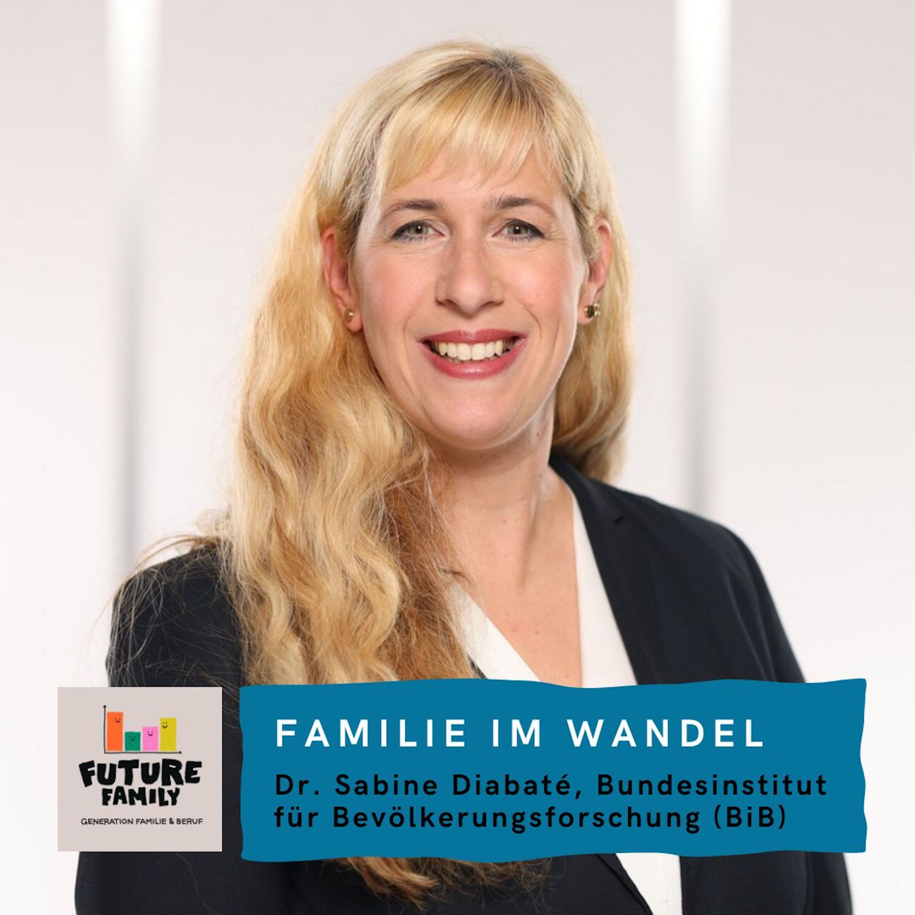 #FutureFamily Refresh: #Familie im Wandel | wie uns Familienbilder unbewusst prägen und wie wir sie ändern können | mit Dr. Sabine Diabaté, Bundesinstitut für Bevölkerungsforschung episode artwork