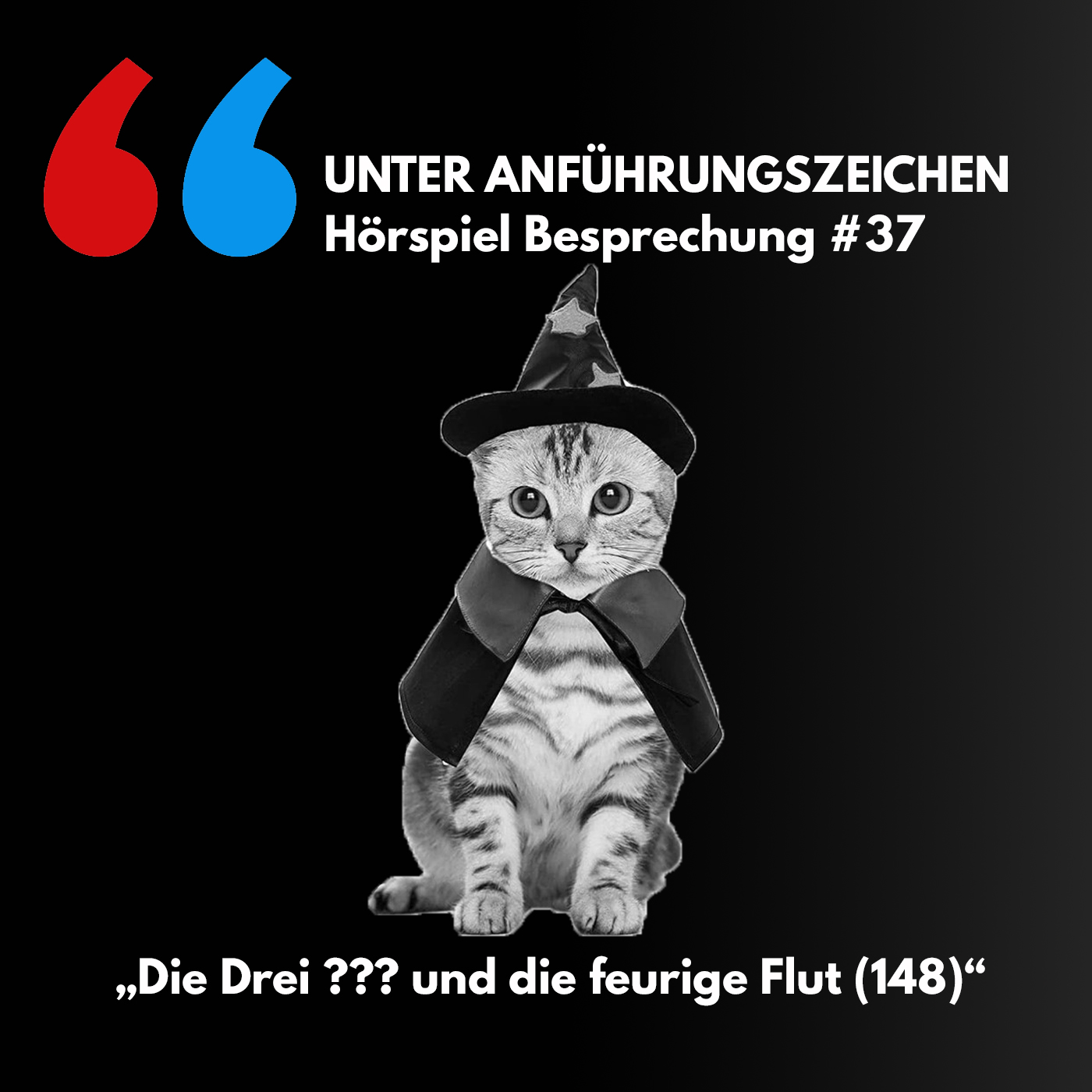 Unter Anführungszeichen #37: Die drei ??? und die feurige Flut (148) episode artwork