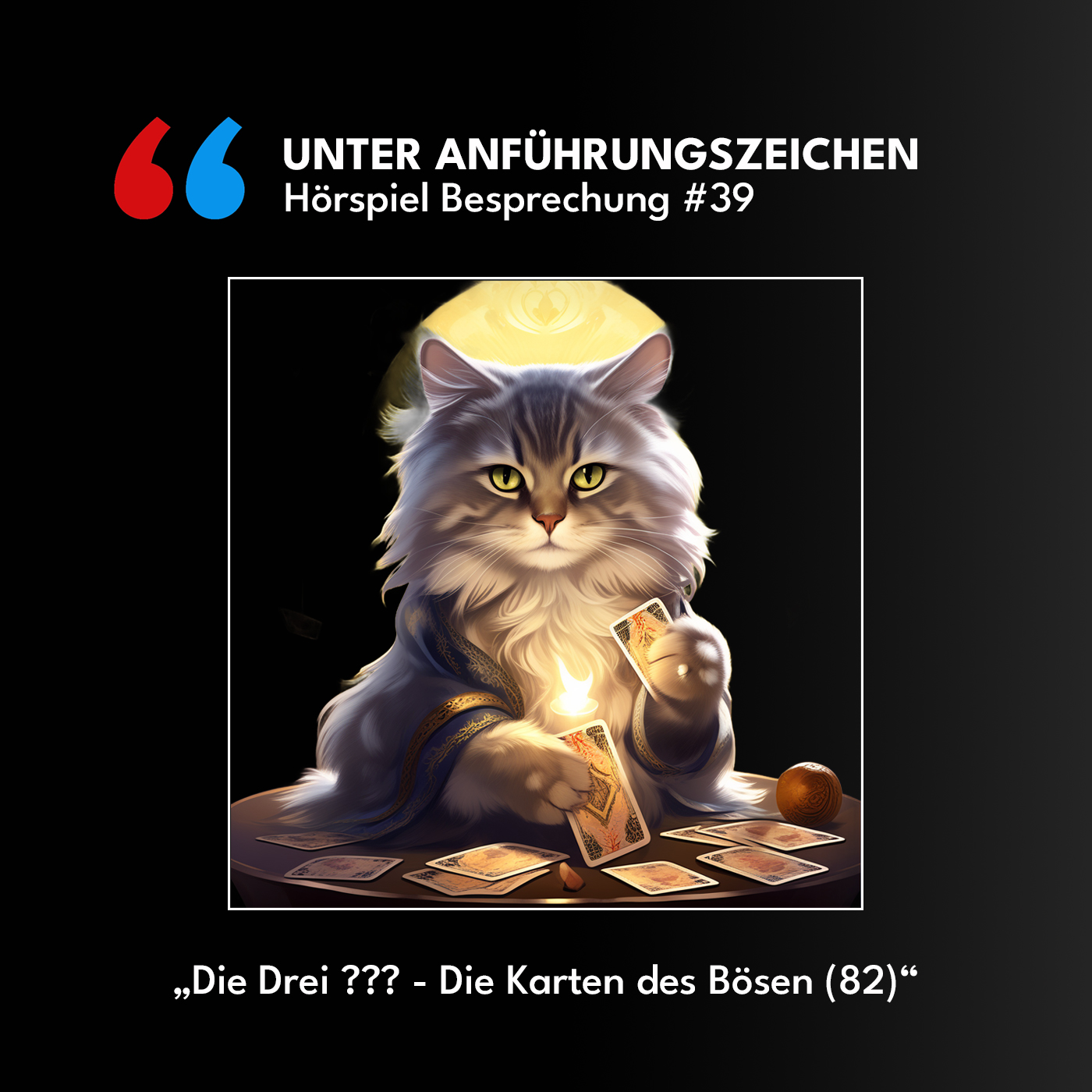 Unter Anführungszeichen #39: Die drei ??? - Die Karten des Bösen (82) episode artwork
