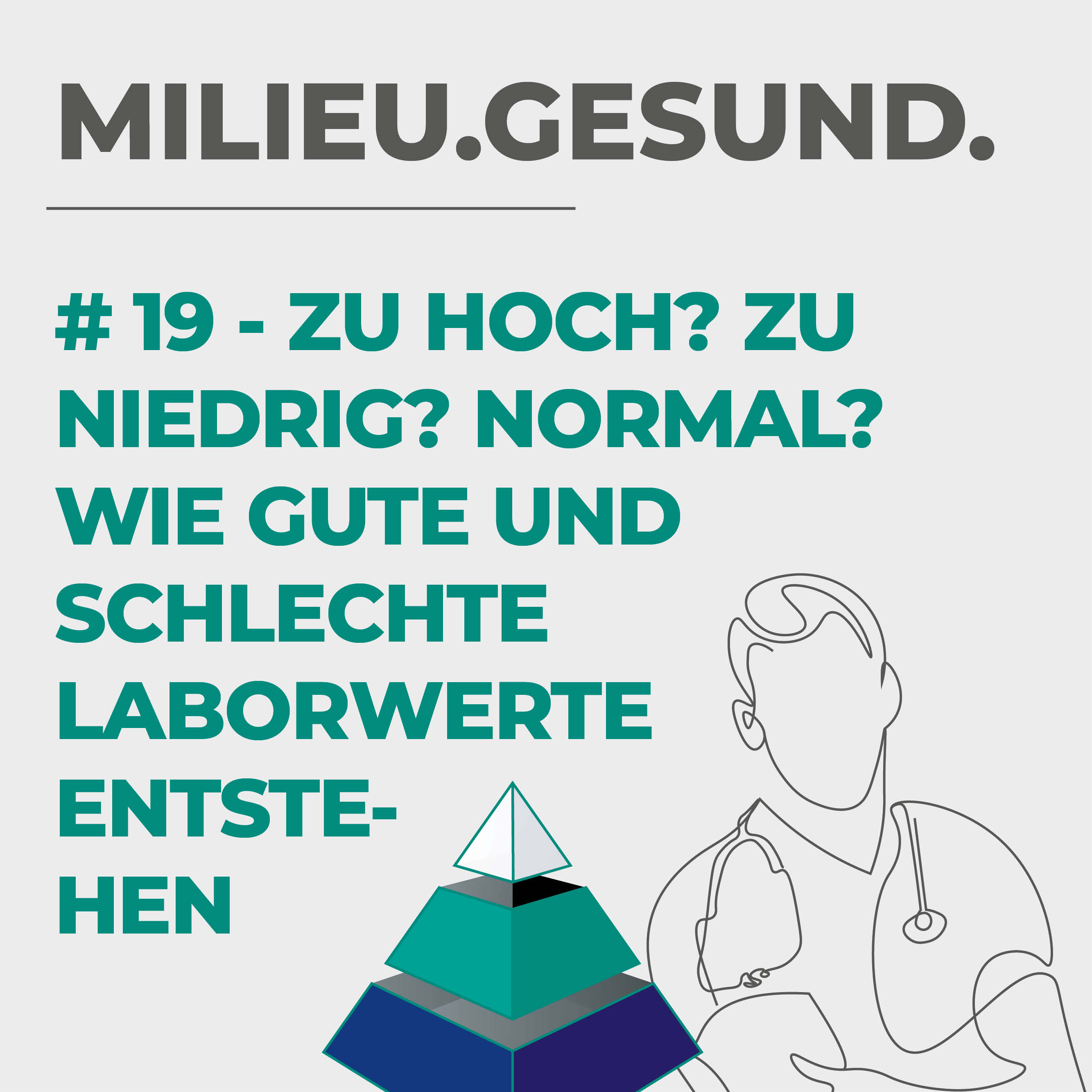 #19 - Zu hoch? Zu niedrig? Normal? Wie gute und schlechte Laborwerte entstehen episode artwork