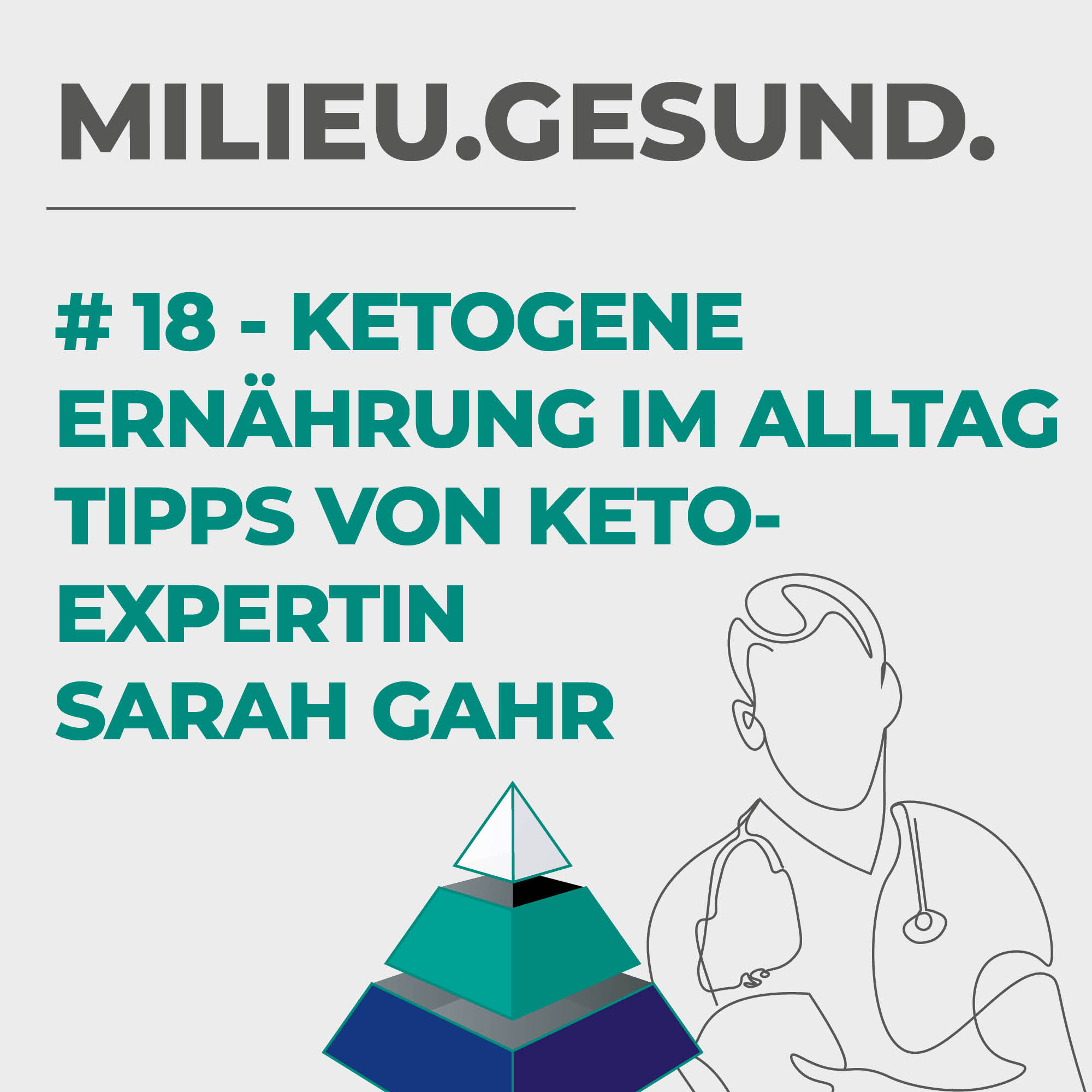 #18 - Ketogene Ernährung im Alltag - Tipps von Keto-Expertin Sarah Gahr episode artwork