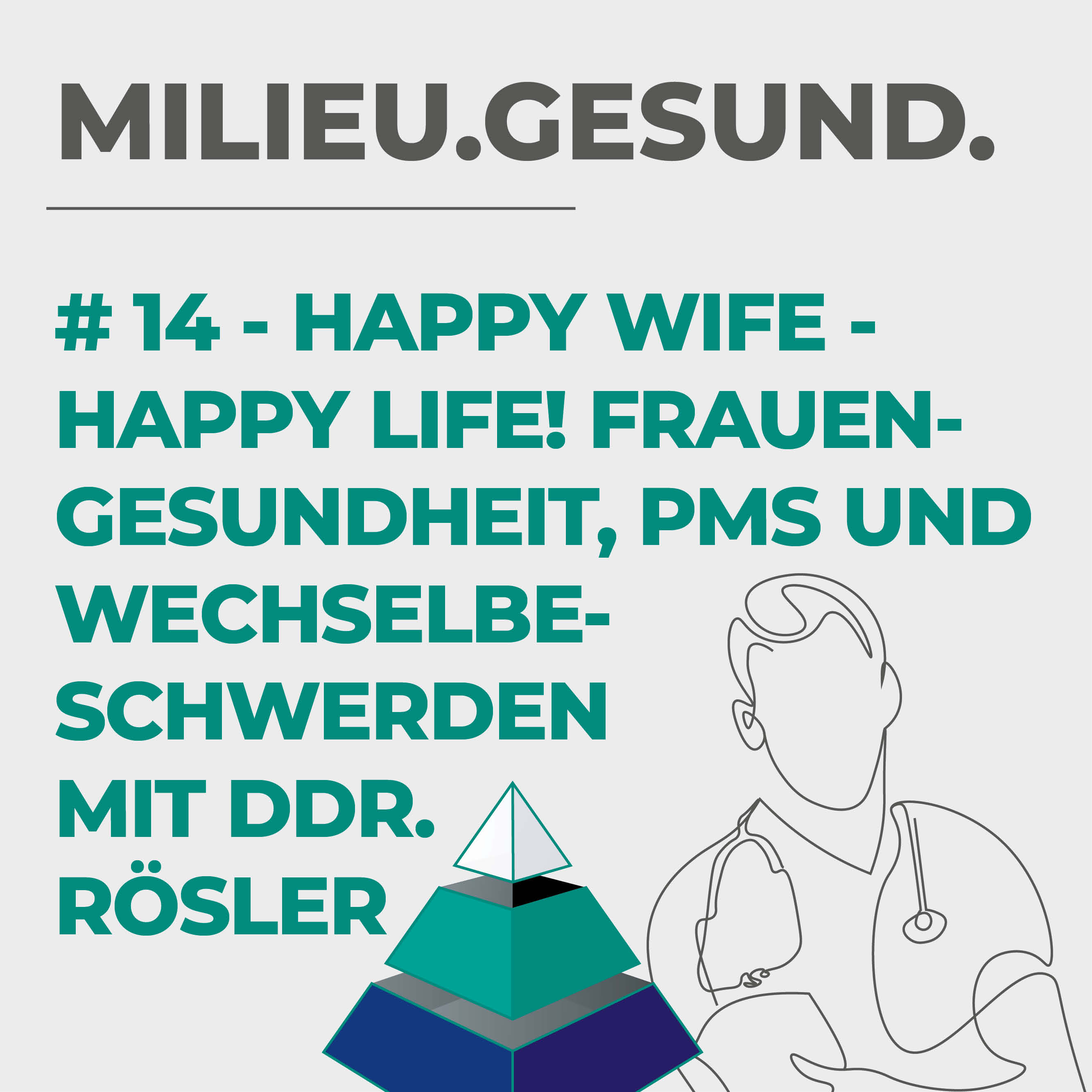 #13 - HAPPY WIFE - HAPPY LIFE! Frauengesundheit, PMS und Wechselbeschwerden mit DDr. Dietmar Rösler episode artwork