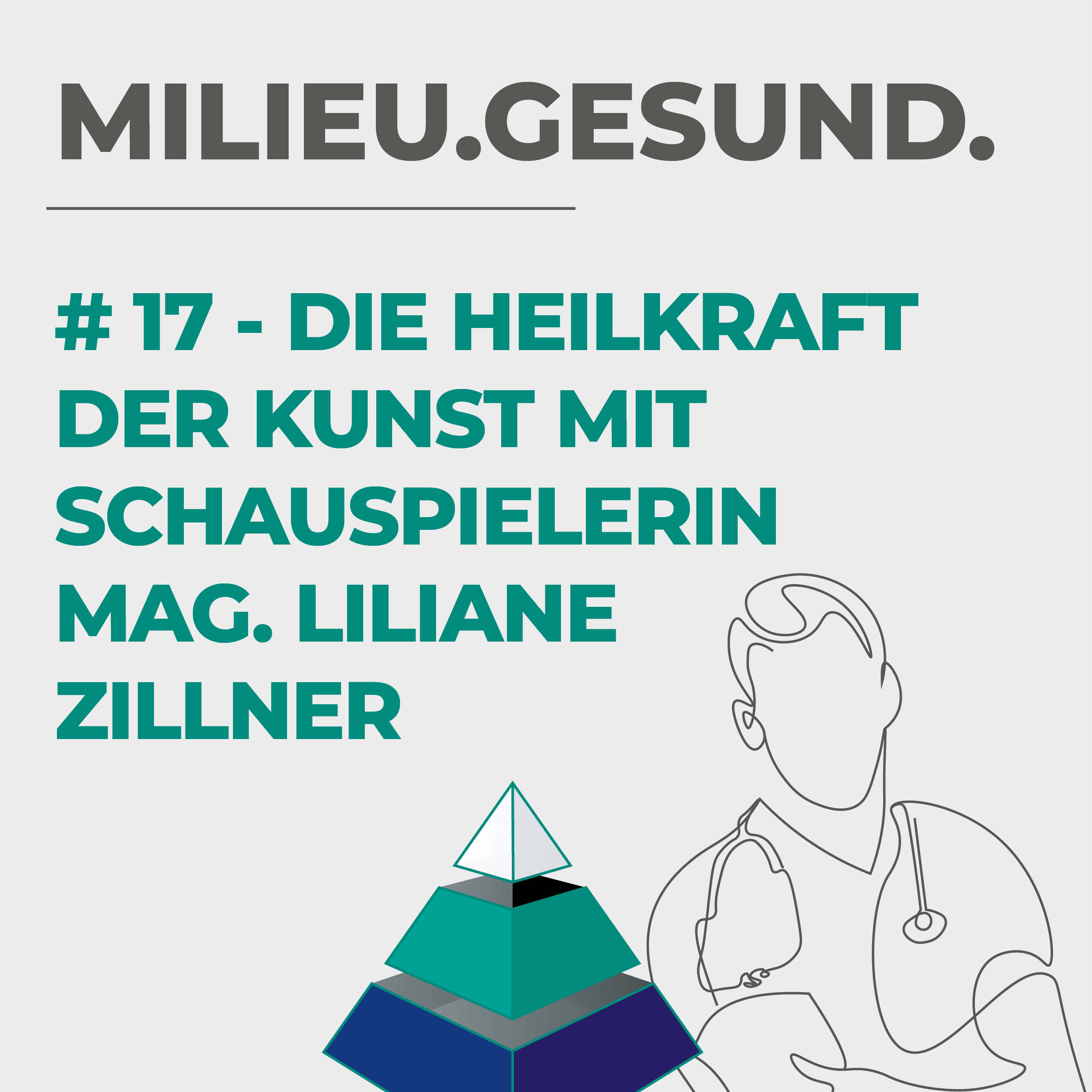 #17 - Die Heilkraft der Kunst mit Schauspielerin Mag. Liliane Zillner episode artwork
