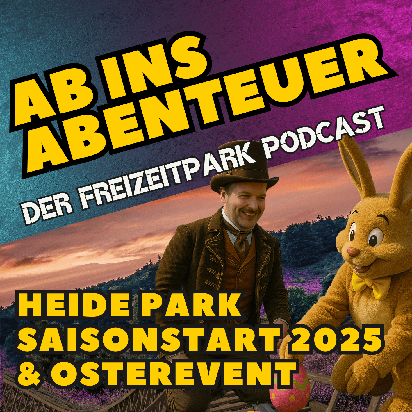 Alles über den SAISONSTART 2025  & OSTERN - Eierjagd im Heide Park Resort episode artwork