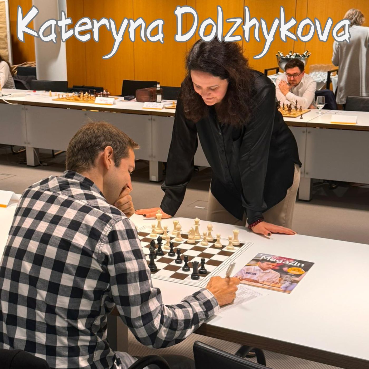 Die deutsche Meisterin WIM Kateryna Dolzhykova | #203 episode artwork