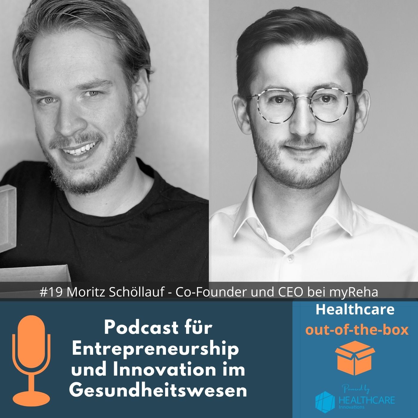 #19 Interview mit Moritz Schöllauf - Co-Founder und CEO bei myReha episode artwork
