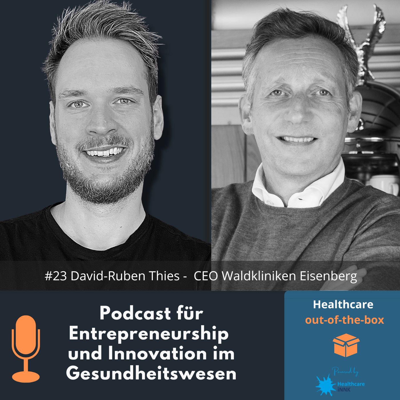 #23 Interview mit David-Ruben Thies - CEO Waldkliniken Eisenberg episode artwork