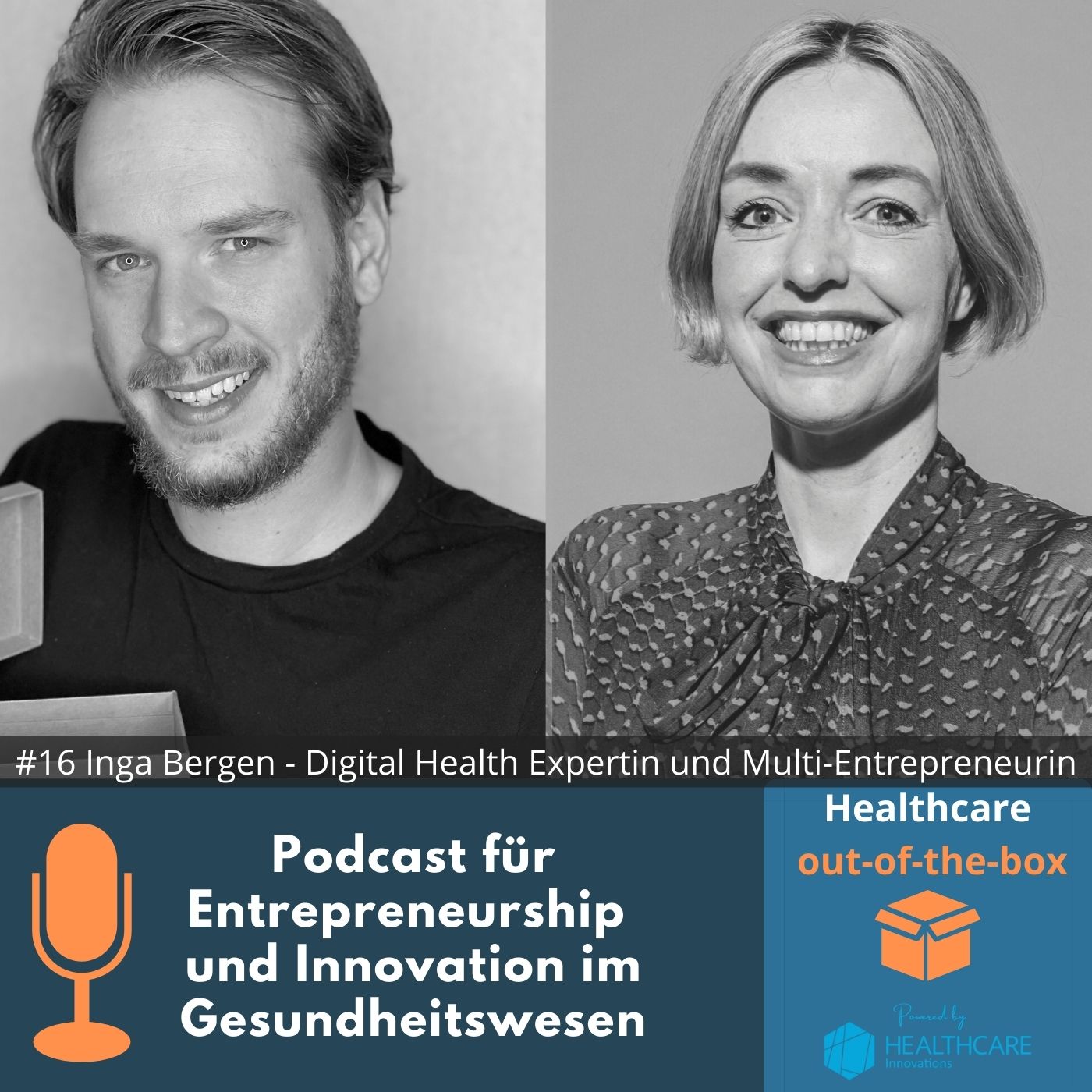 #16 Interview mit Inga Bergen - Digital Health Expertin und Multi-Entrepreneurin episode artwork